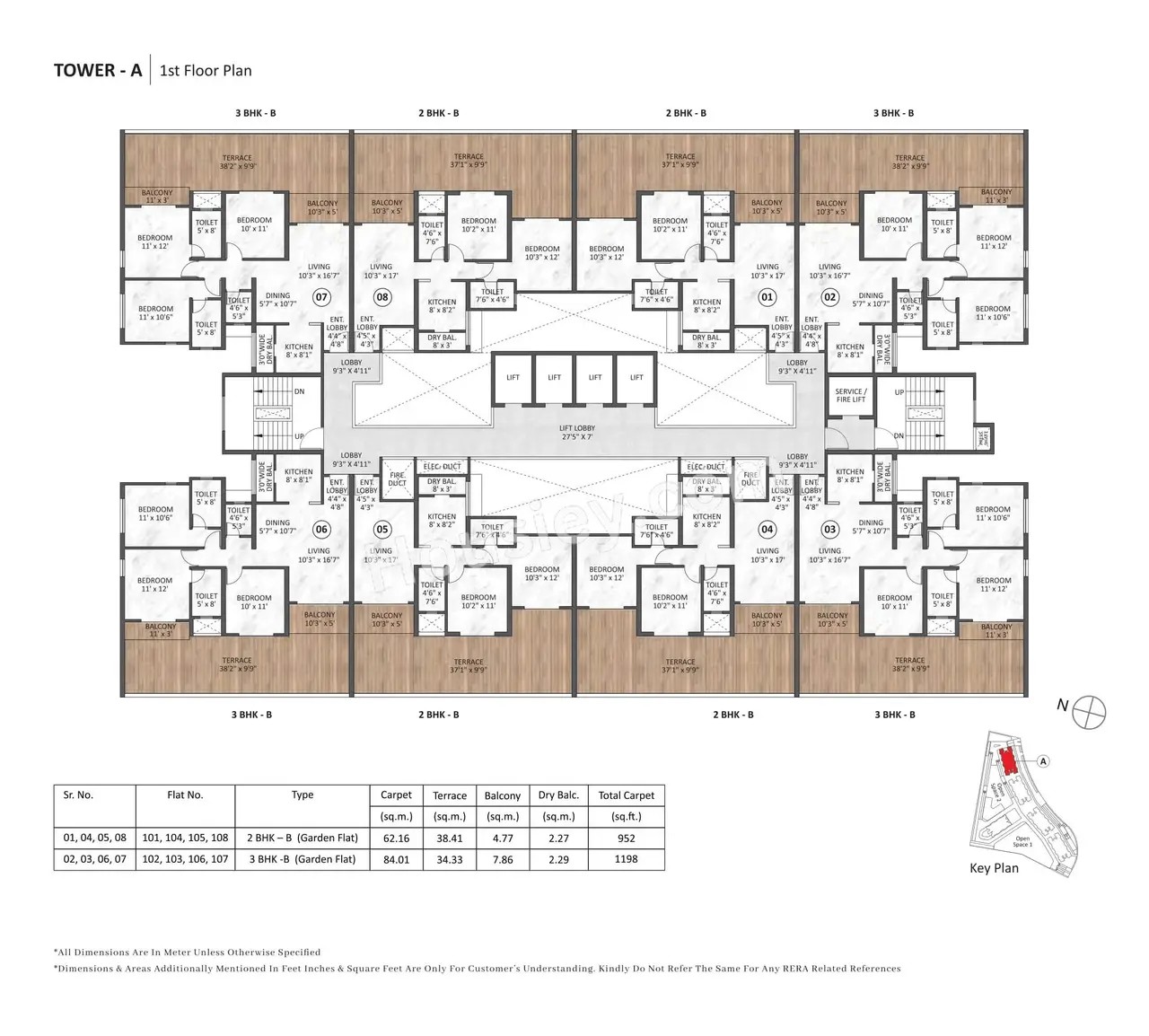 Hiranandani & Krisala Phase 3 Floor Plan
