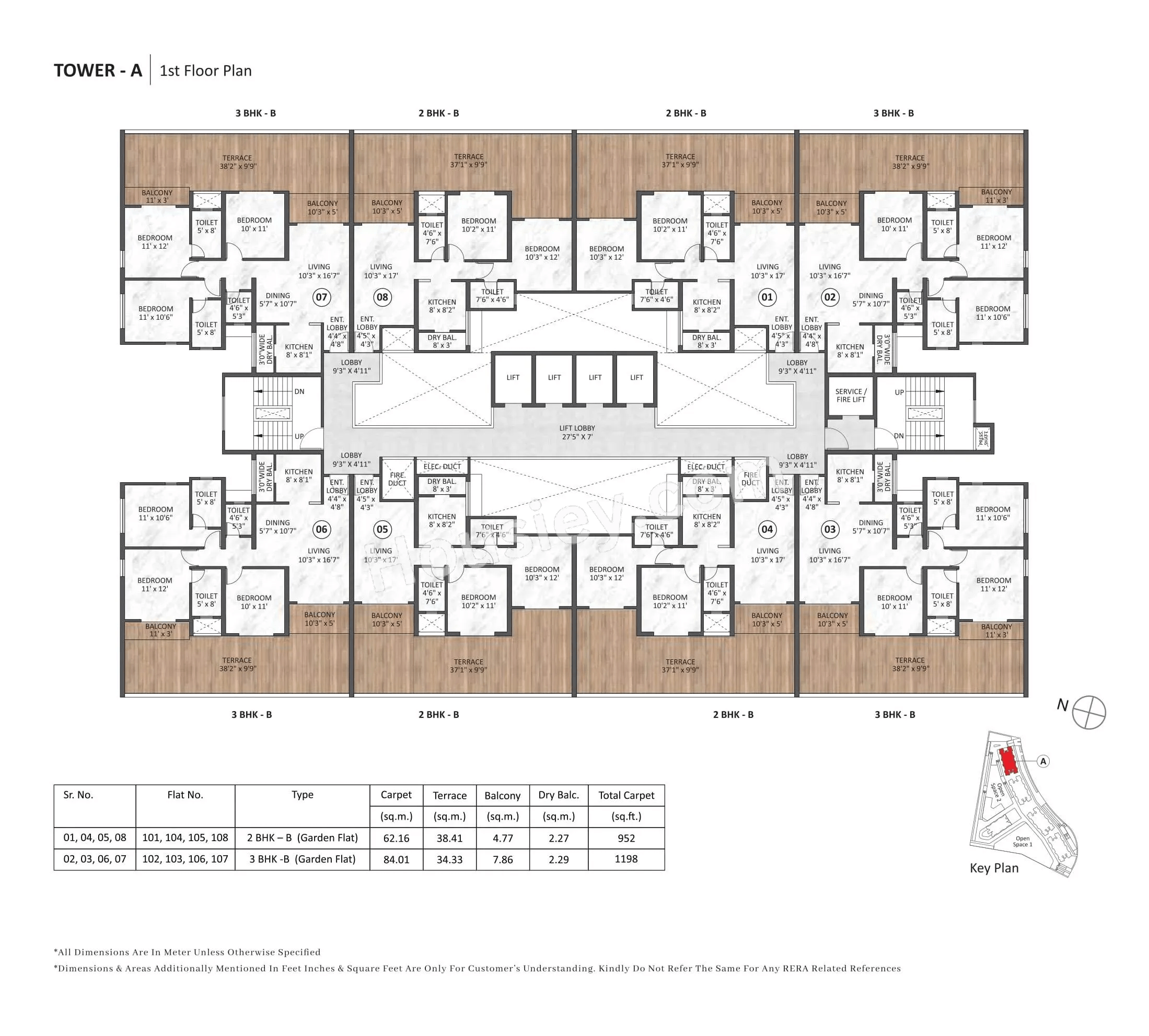 Hiranandani & Krisala Phase 3 Floor Plan