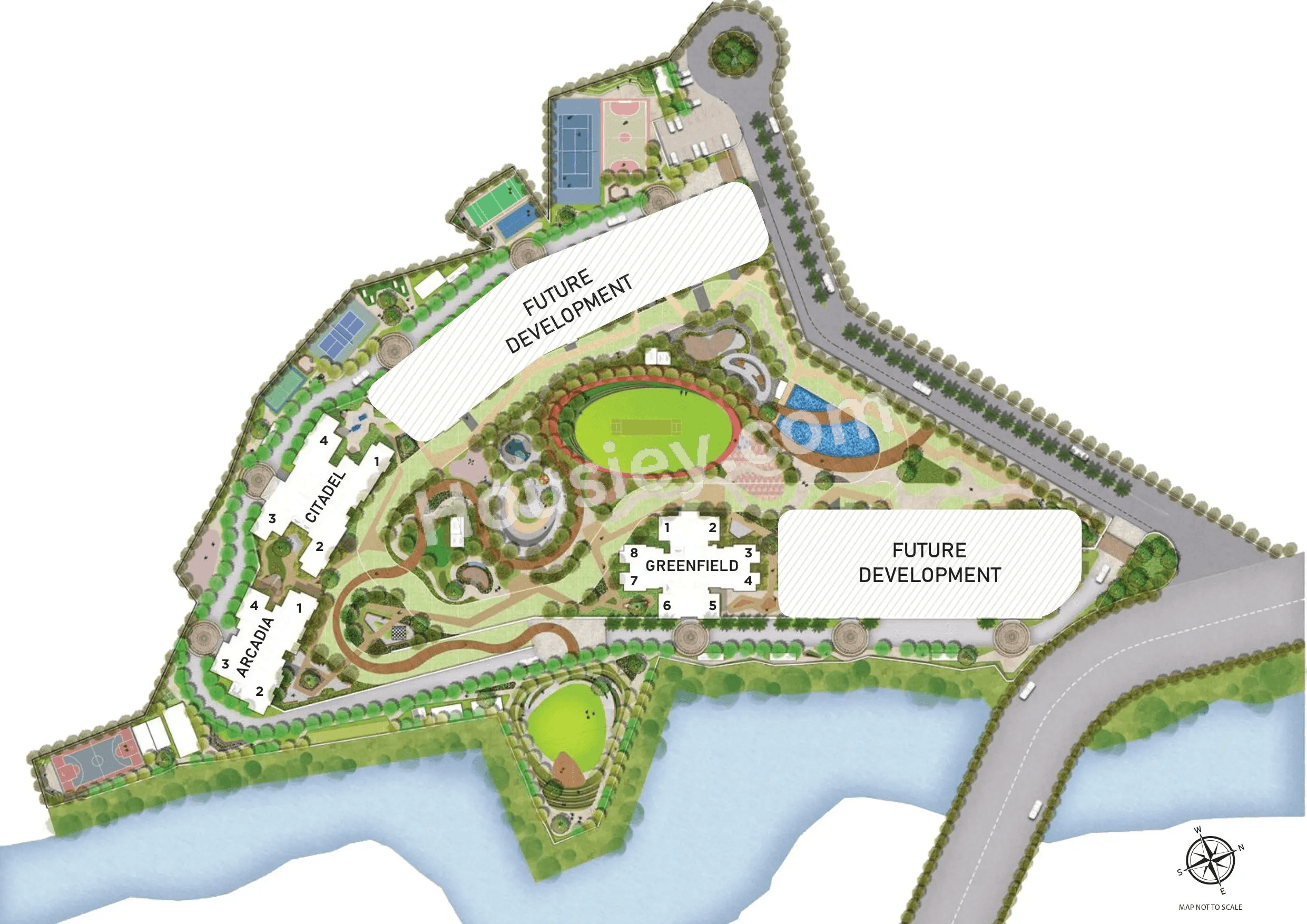 Hiranandani The Arena Floor plan 2