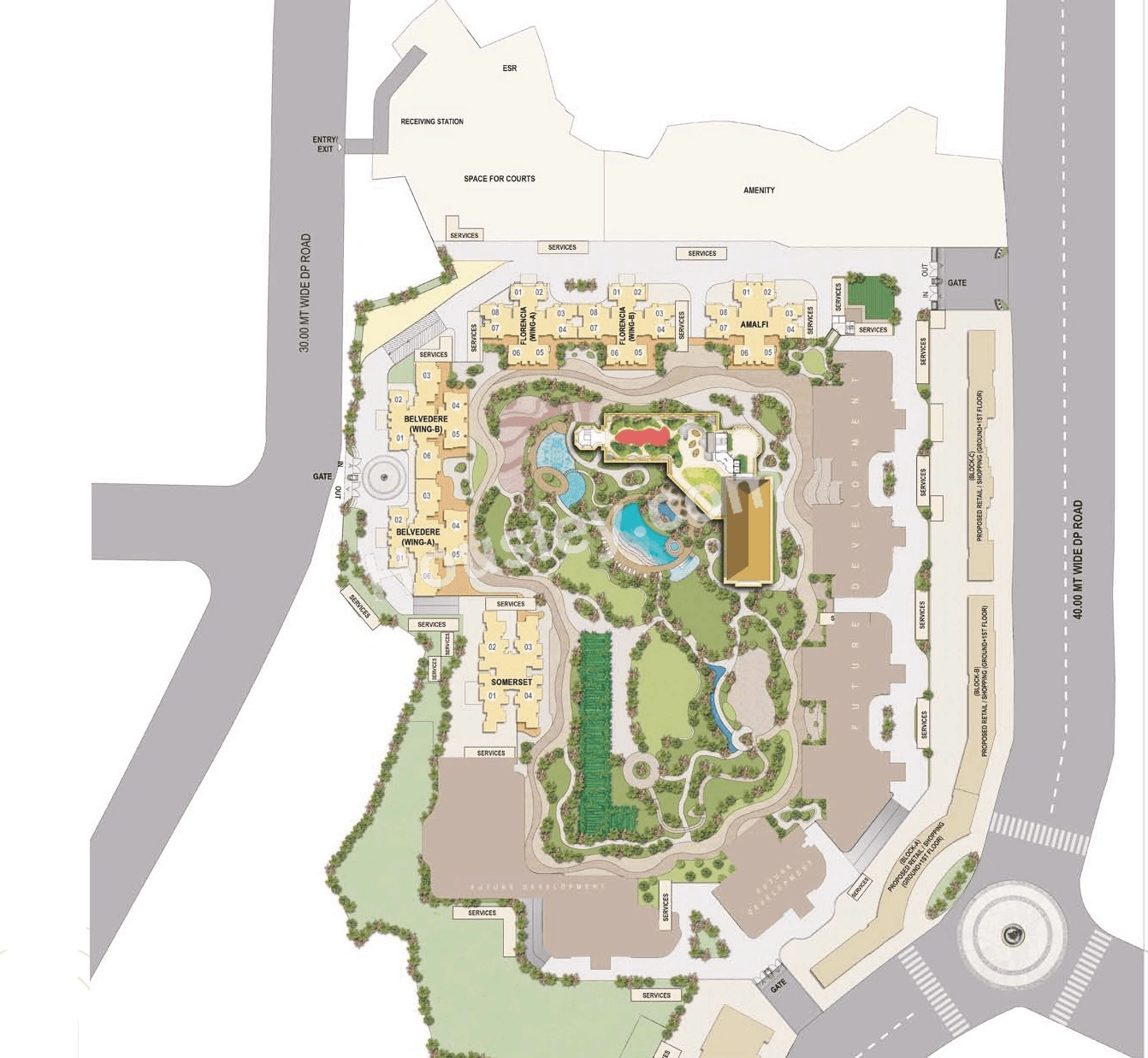 Hiranandani Westgate Master Plan