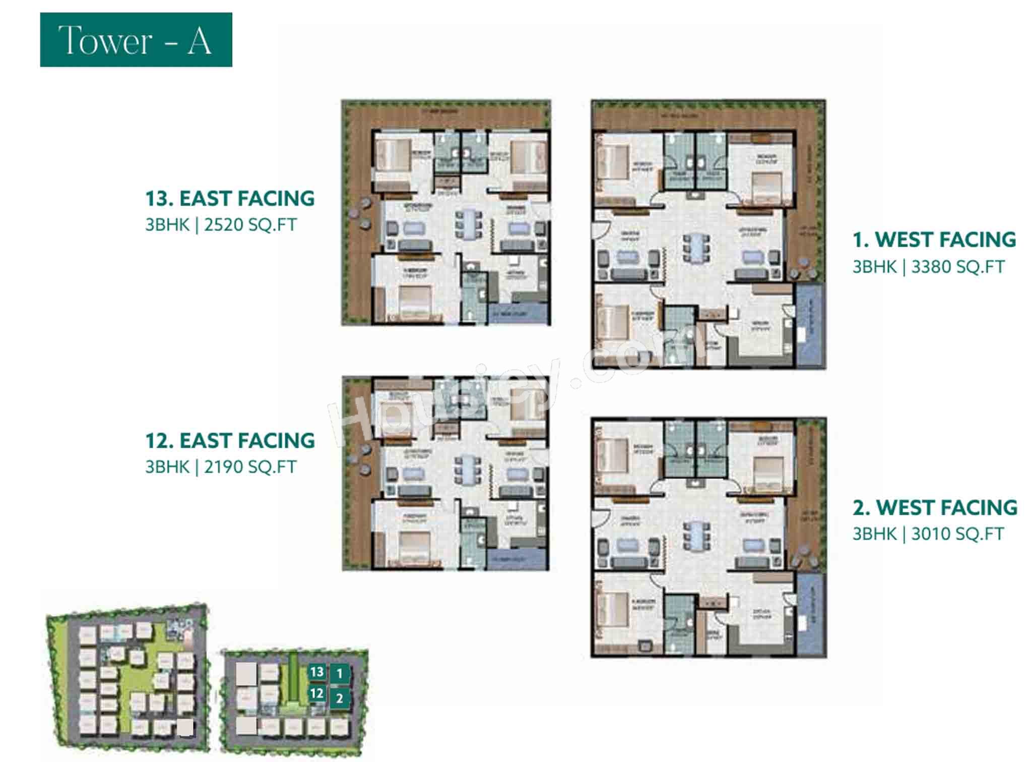 Hirize Elysia Floor plan 1