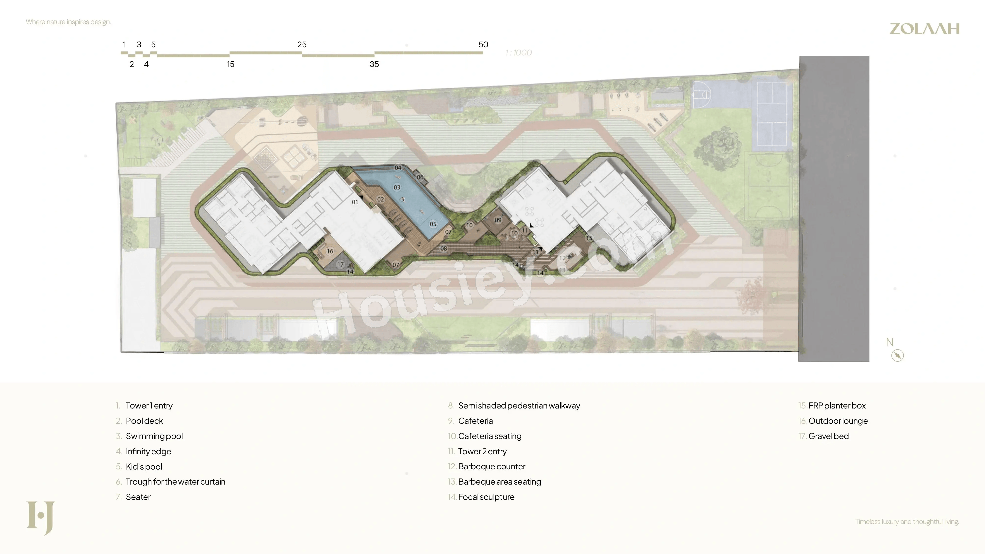 Houze of jindal Zolaah Floor Plan