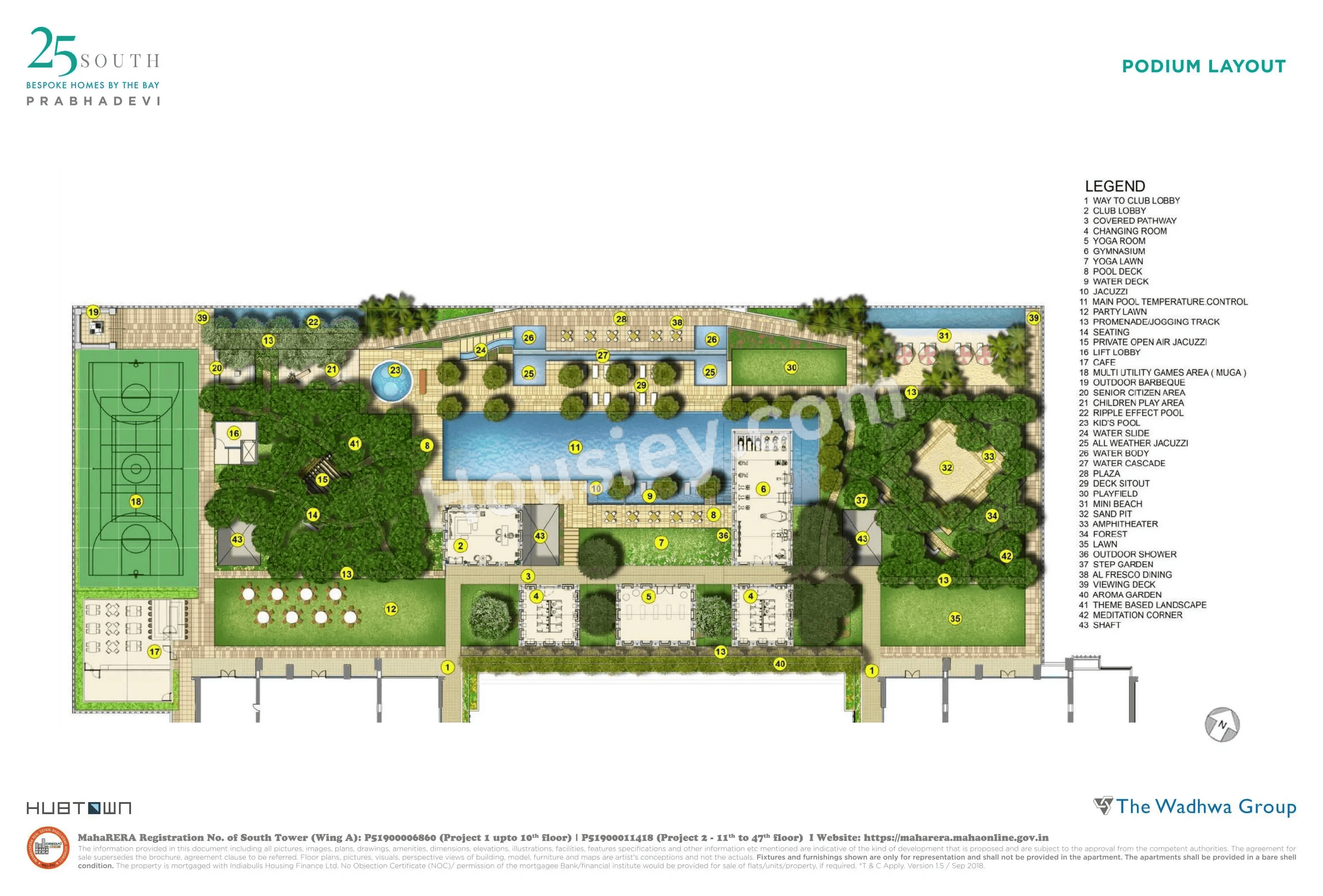 Hubtown 25 South Floor plan 3