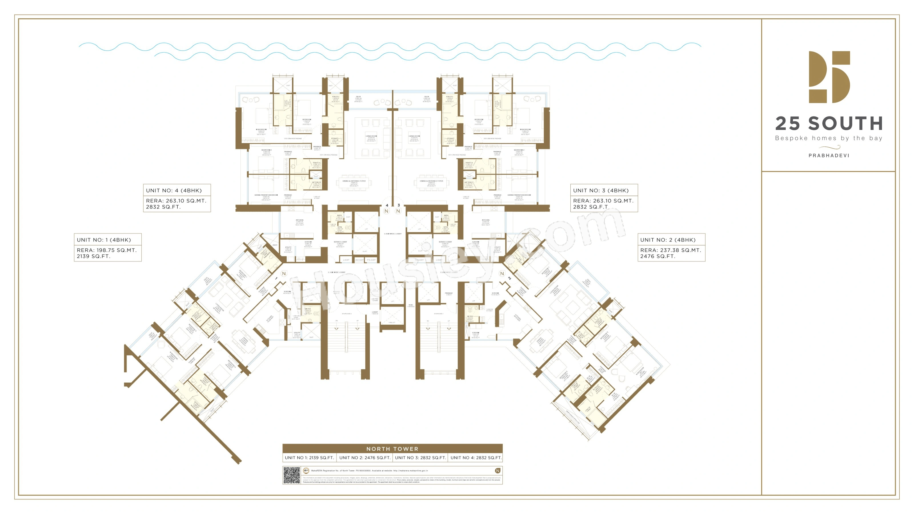 Hubtown 25 South Floor plan 6