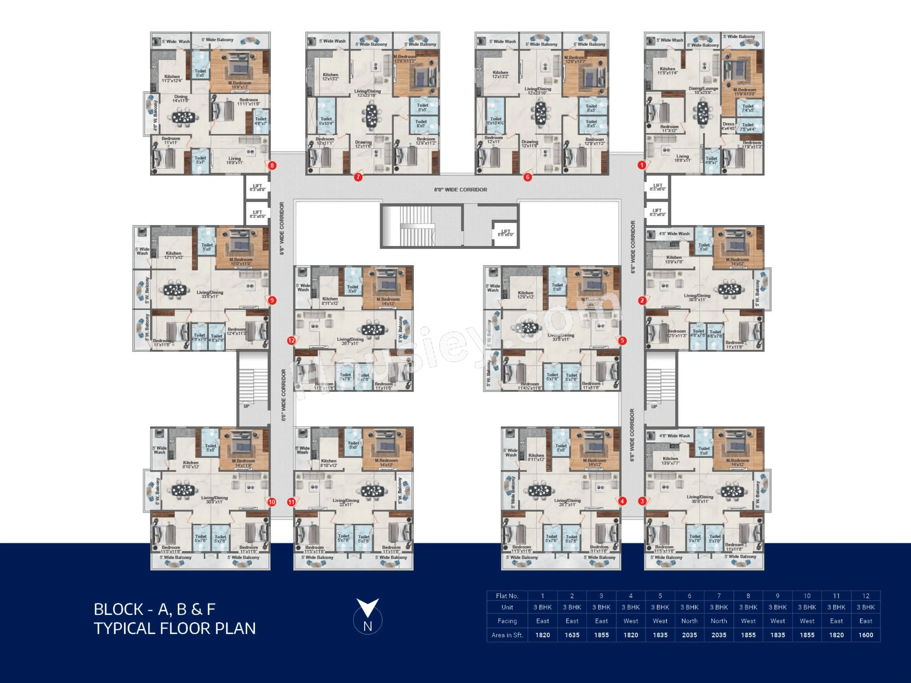Hyndava MNK Heights Floor plan 1