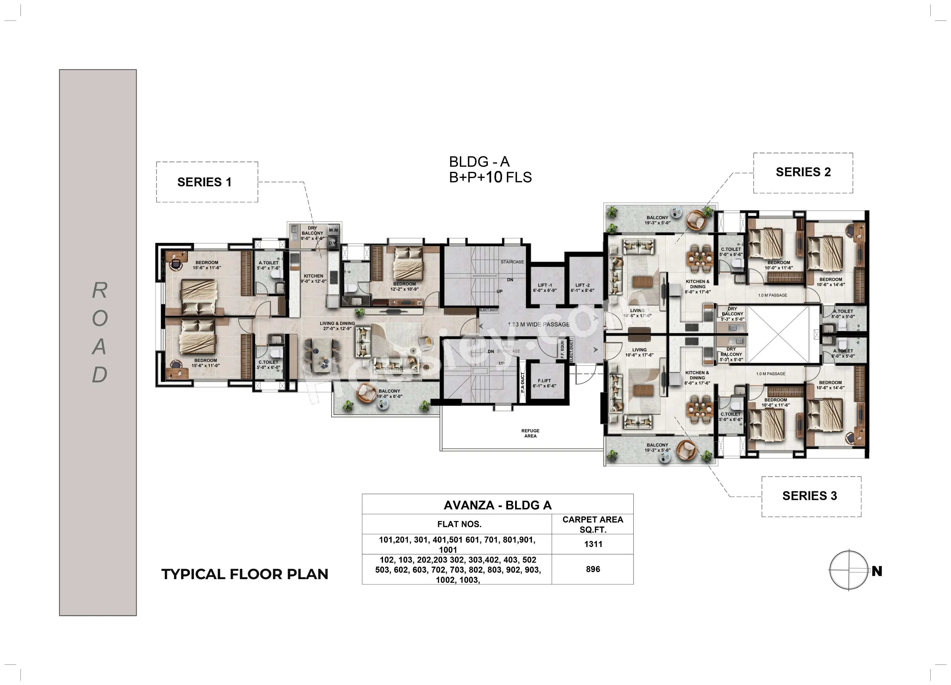 Icon Avanza Floor plan 2