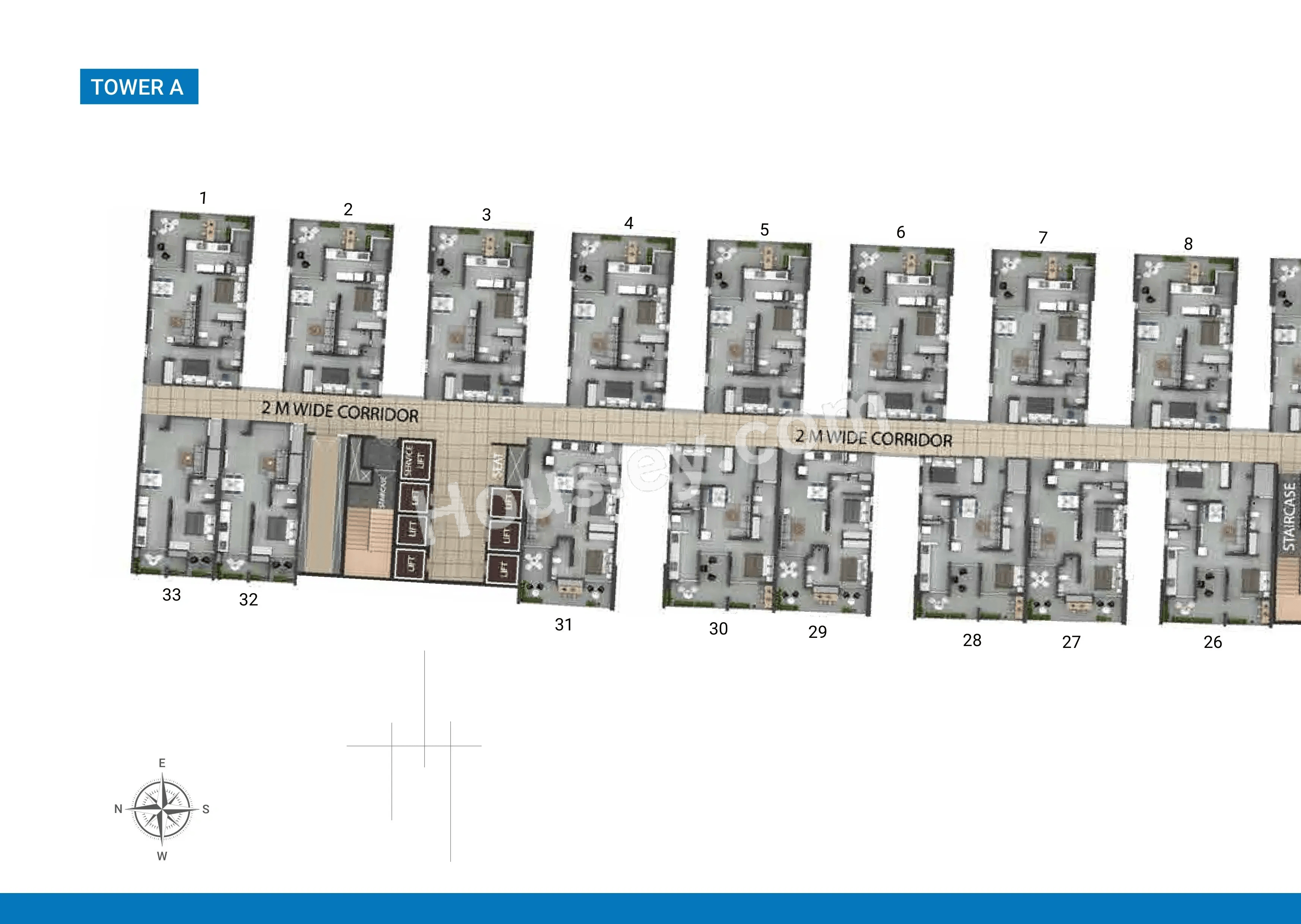 Incor Lake City Floor plan 1