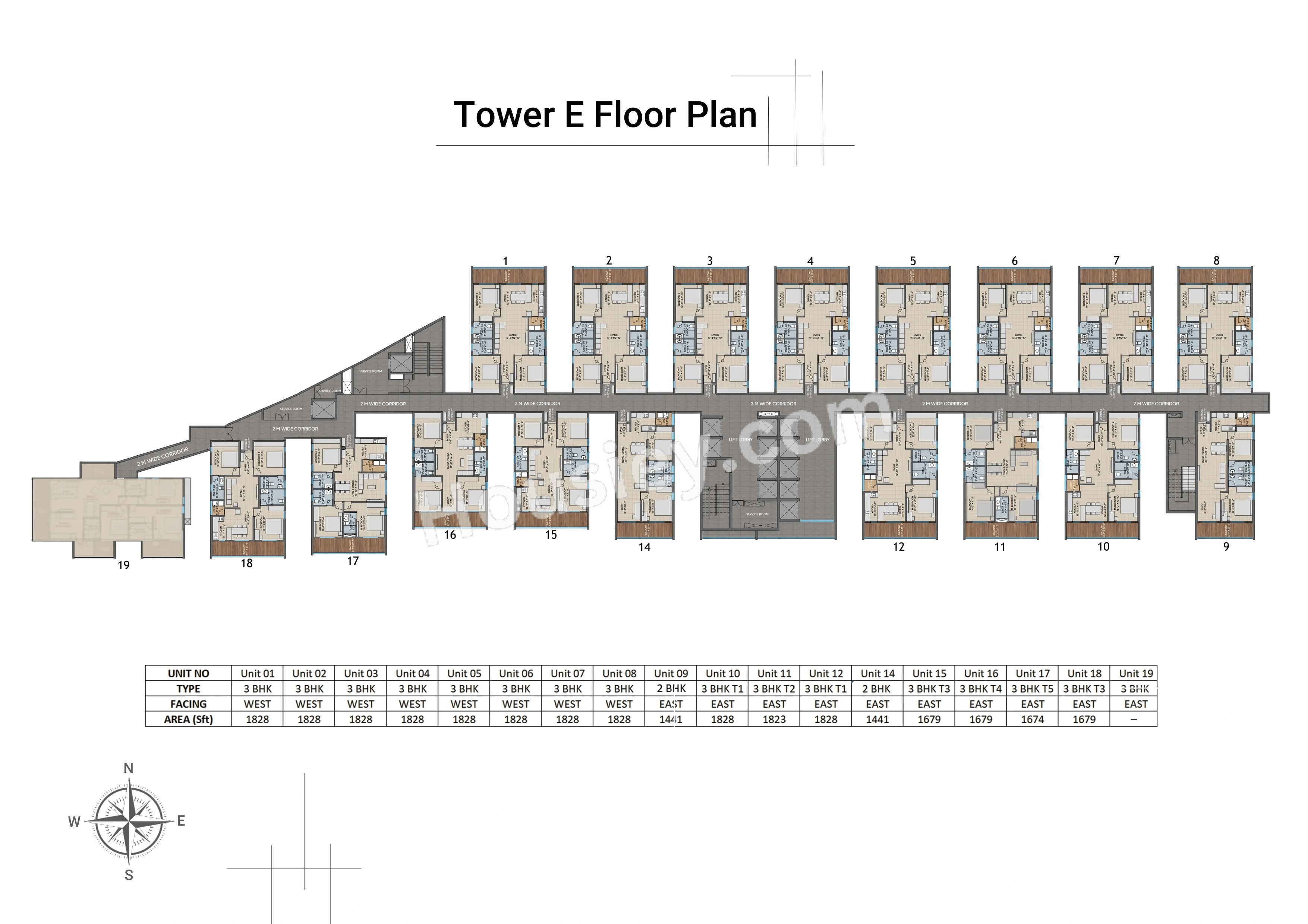 Incor Lake City Floor plan 5