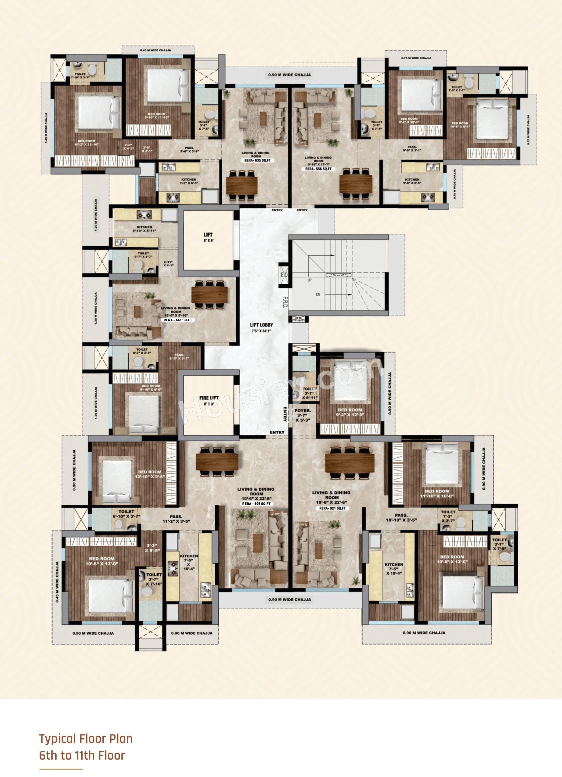 Indumani Heights Floor plan 1