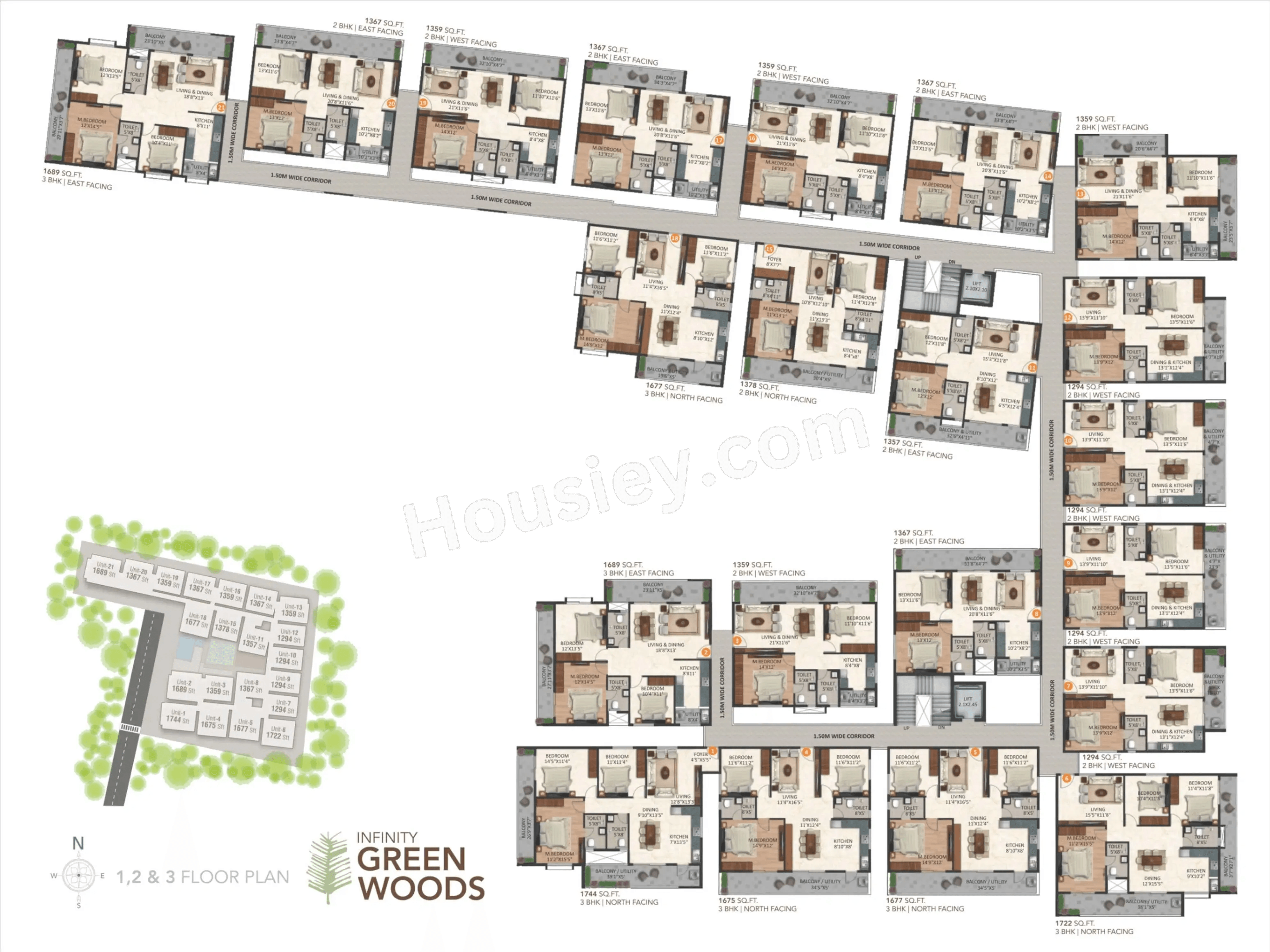 Infinity Green Woods Master Plan