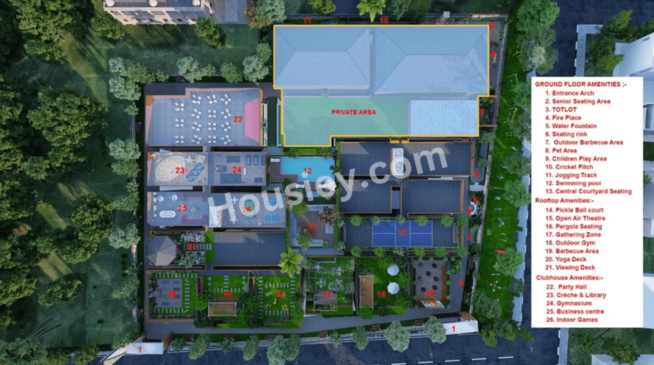 Ista Olive & Oak Floor plan 1