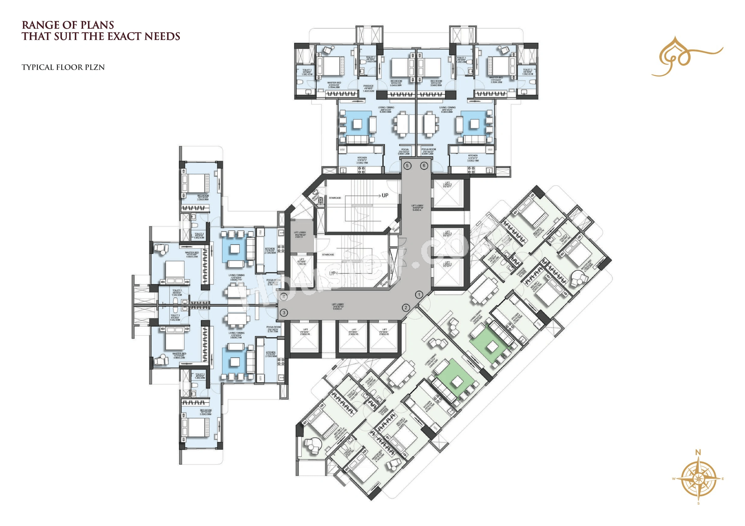 J Gala Arham Imperia Floor plan 1