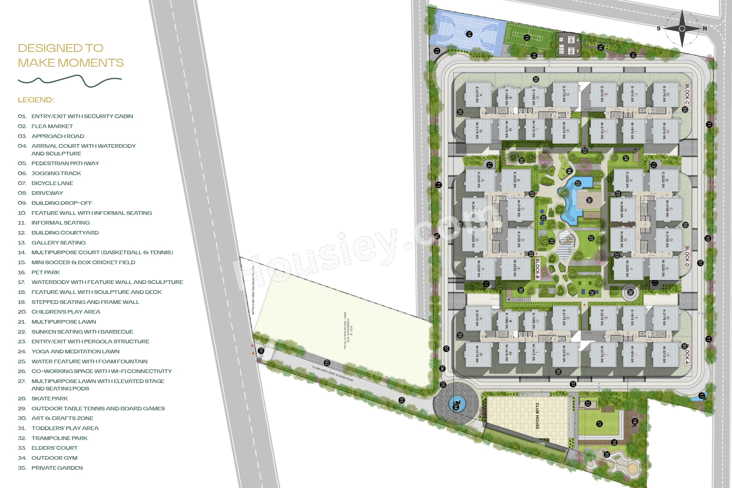 Jain Central Park East Master Plan