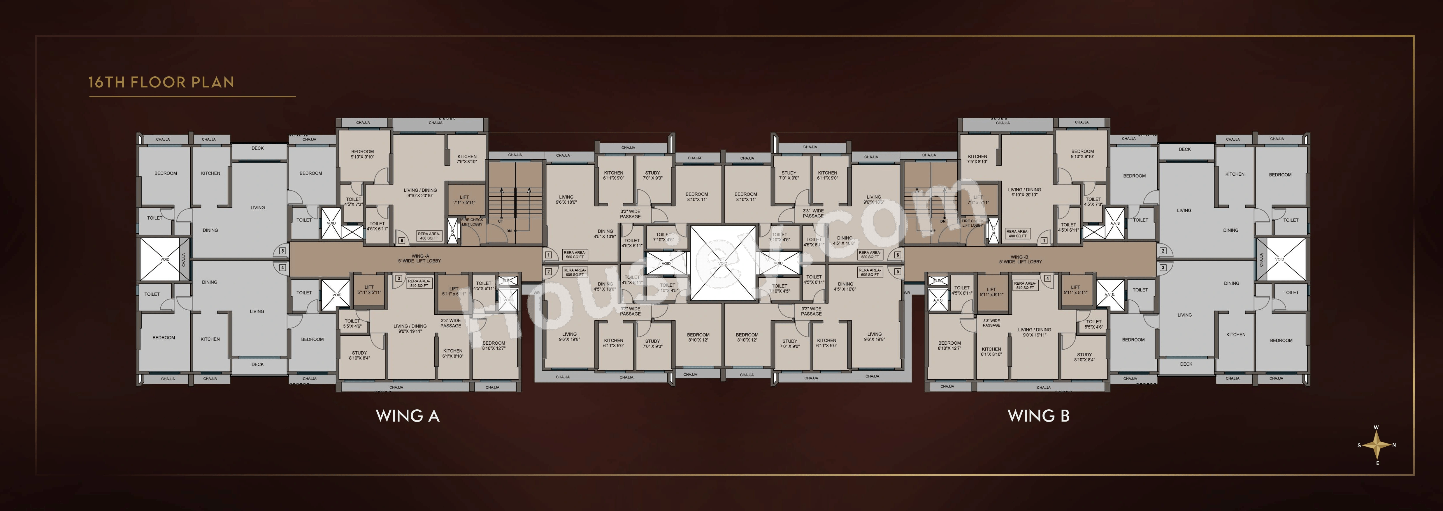 Jaydeep One Floor plan 1