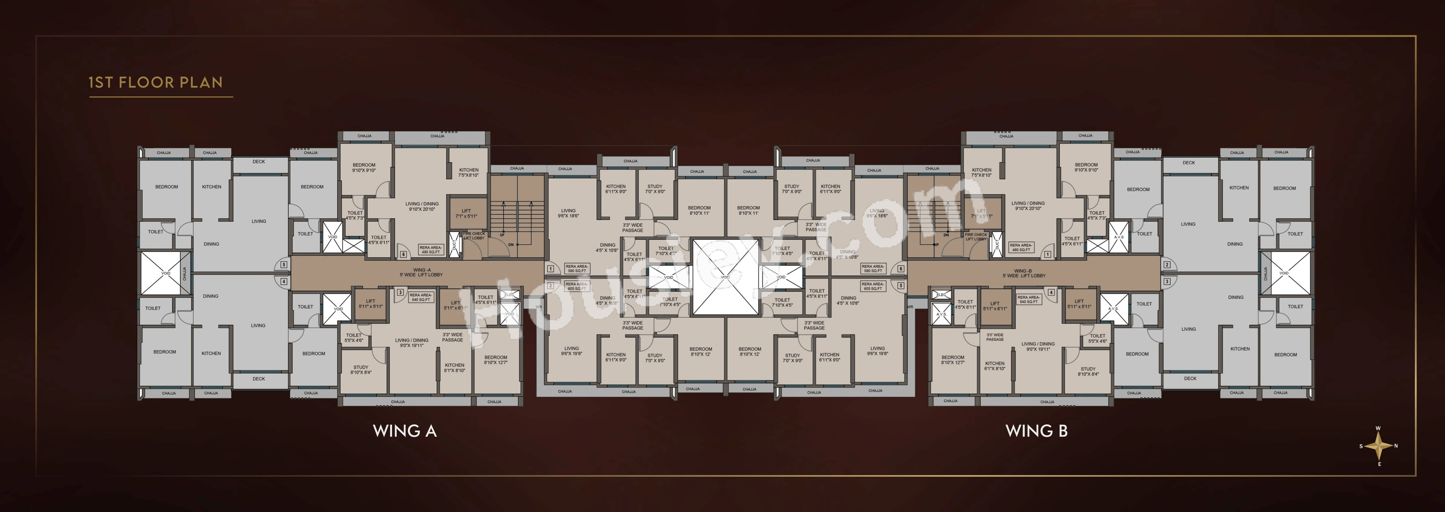 Jaydeep One Floor plan 2