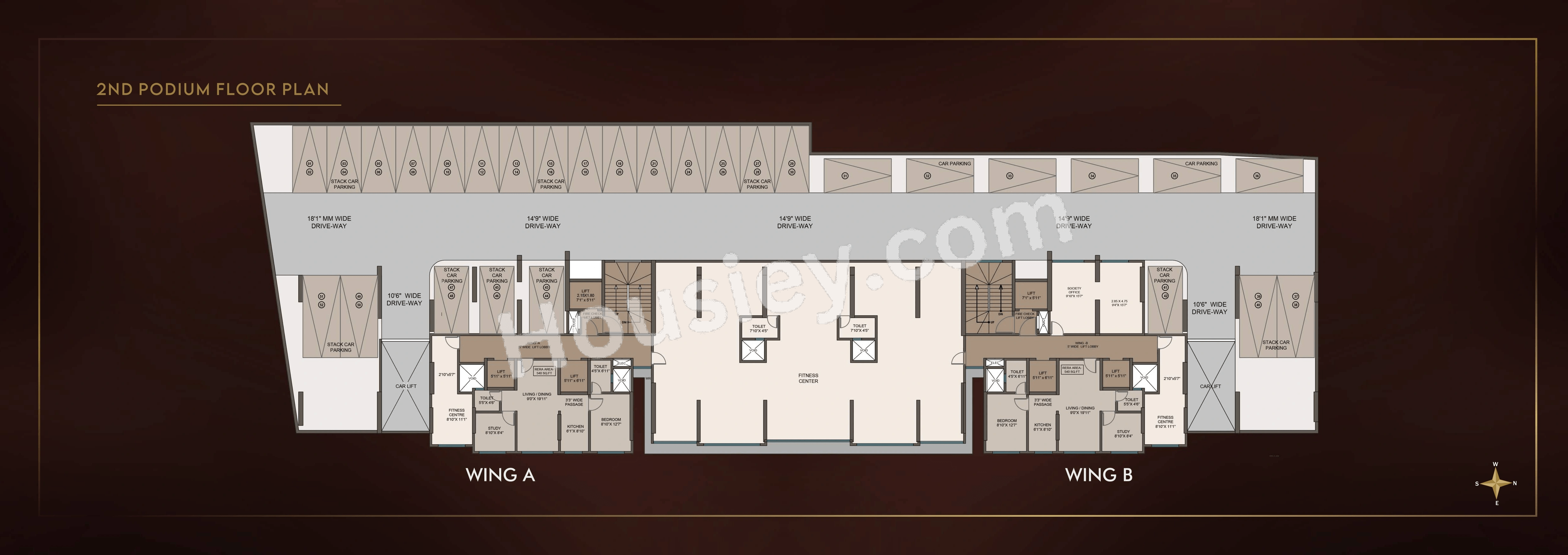 Jaydeep One Floor plan 4