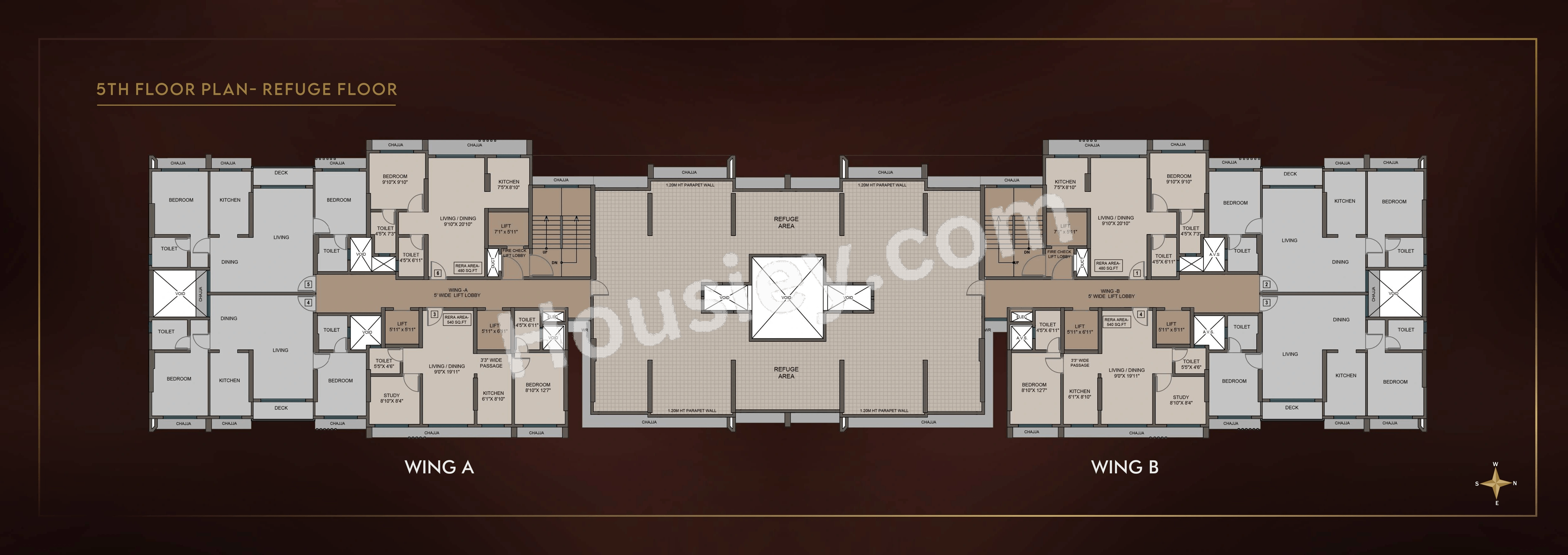 Jaydeep One Floor plan 5