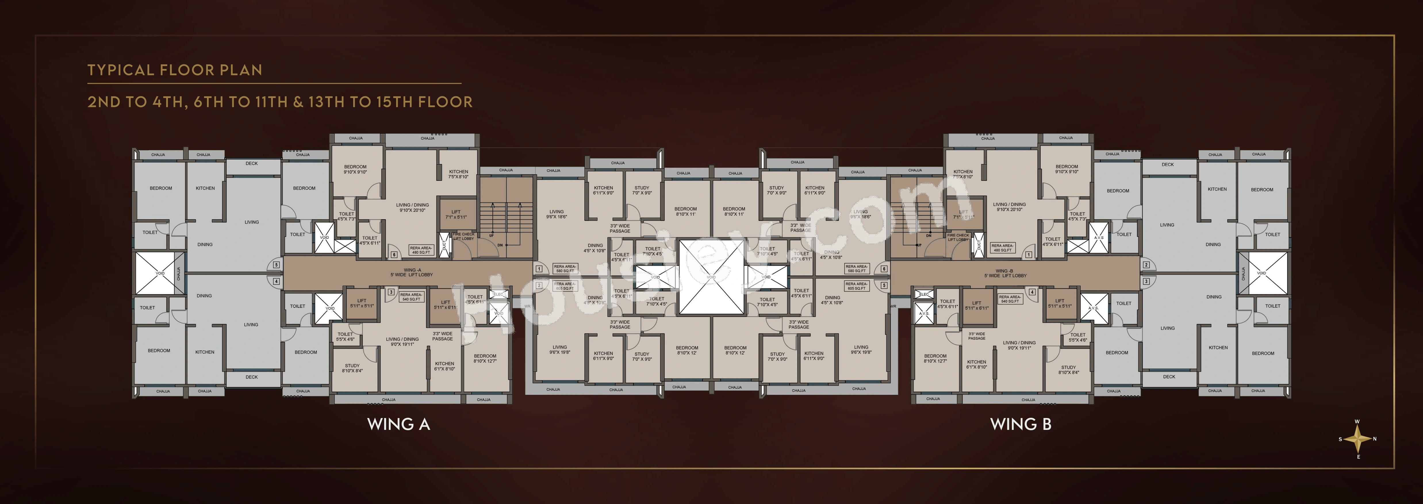 Jaydeep One Floor plan 8
