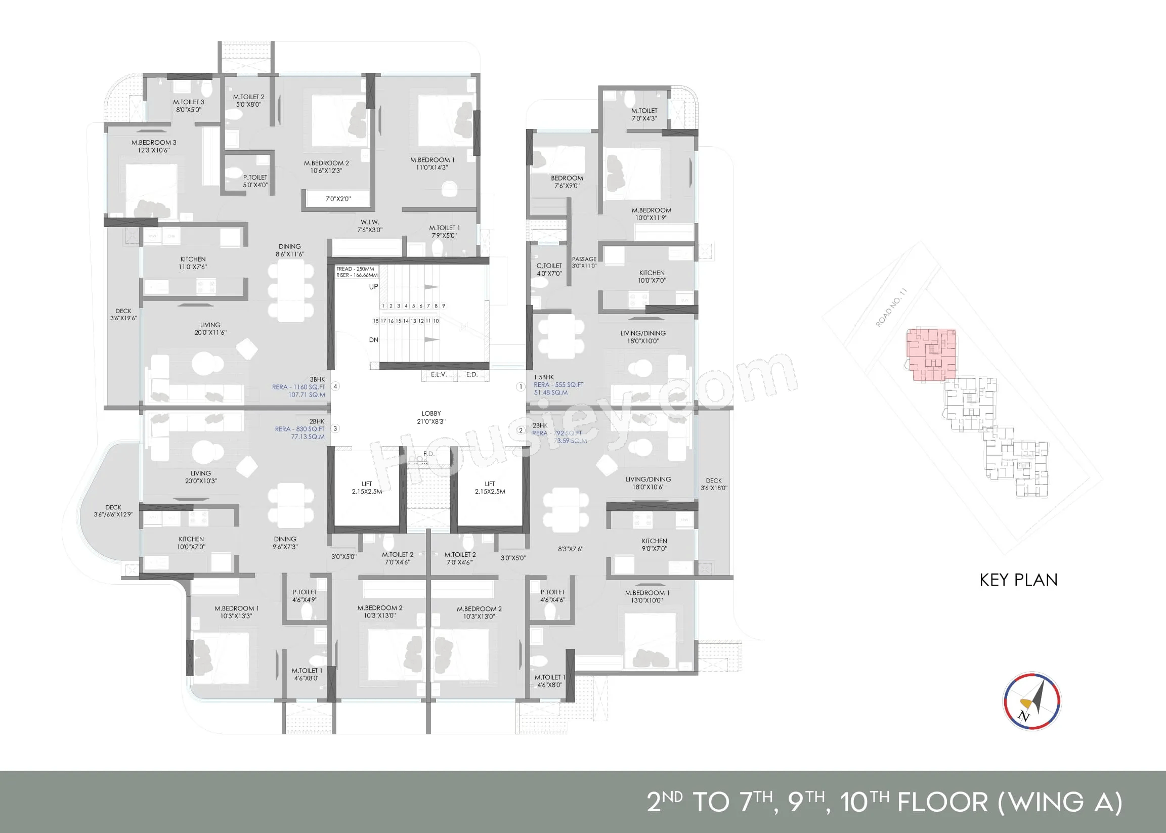 Jet Trinity Tower Floor plan 1