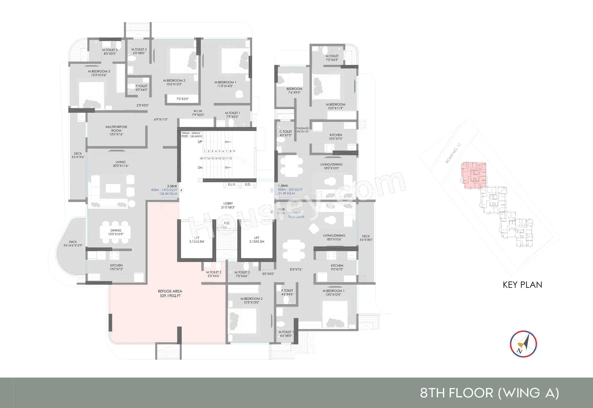 Jet Trinity Tower Floor plan 3