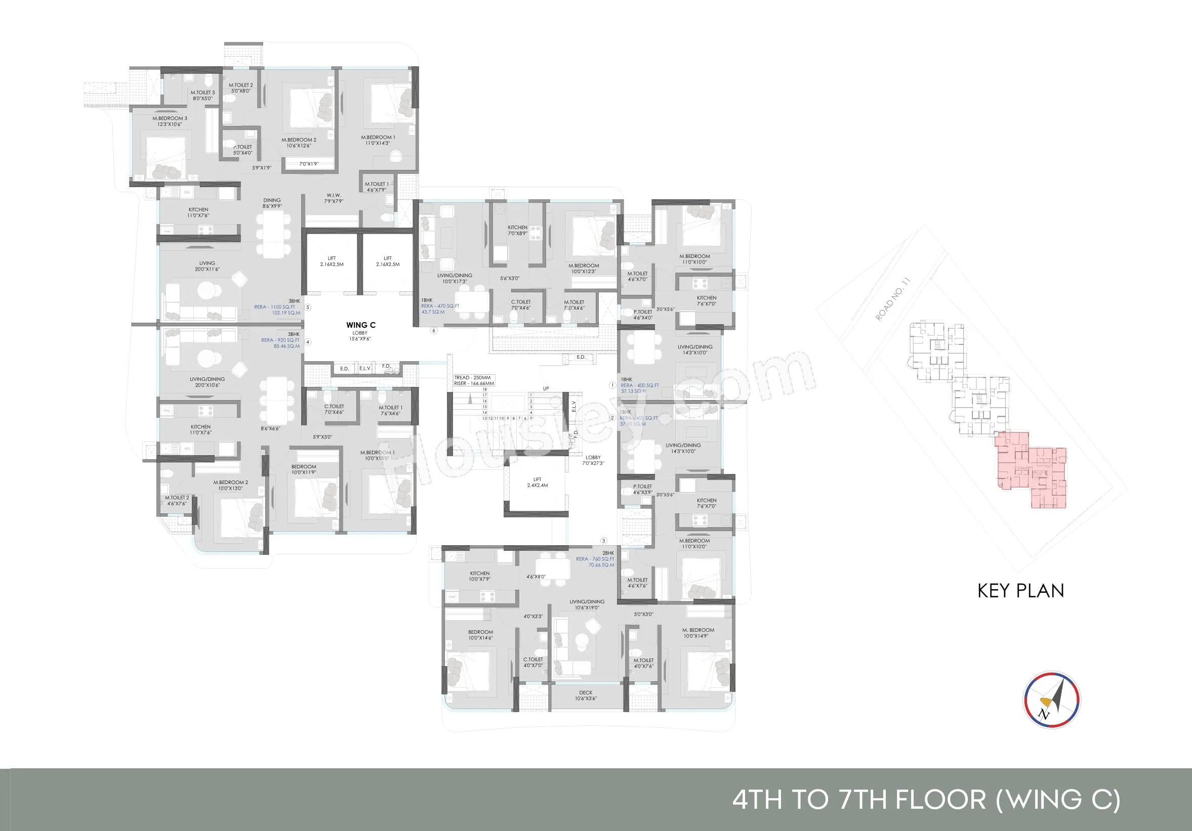 Jet Trinity Tower Floor plan 11