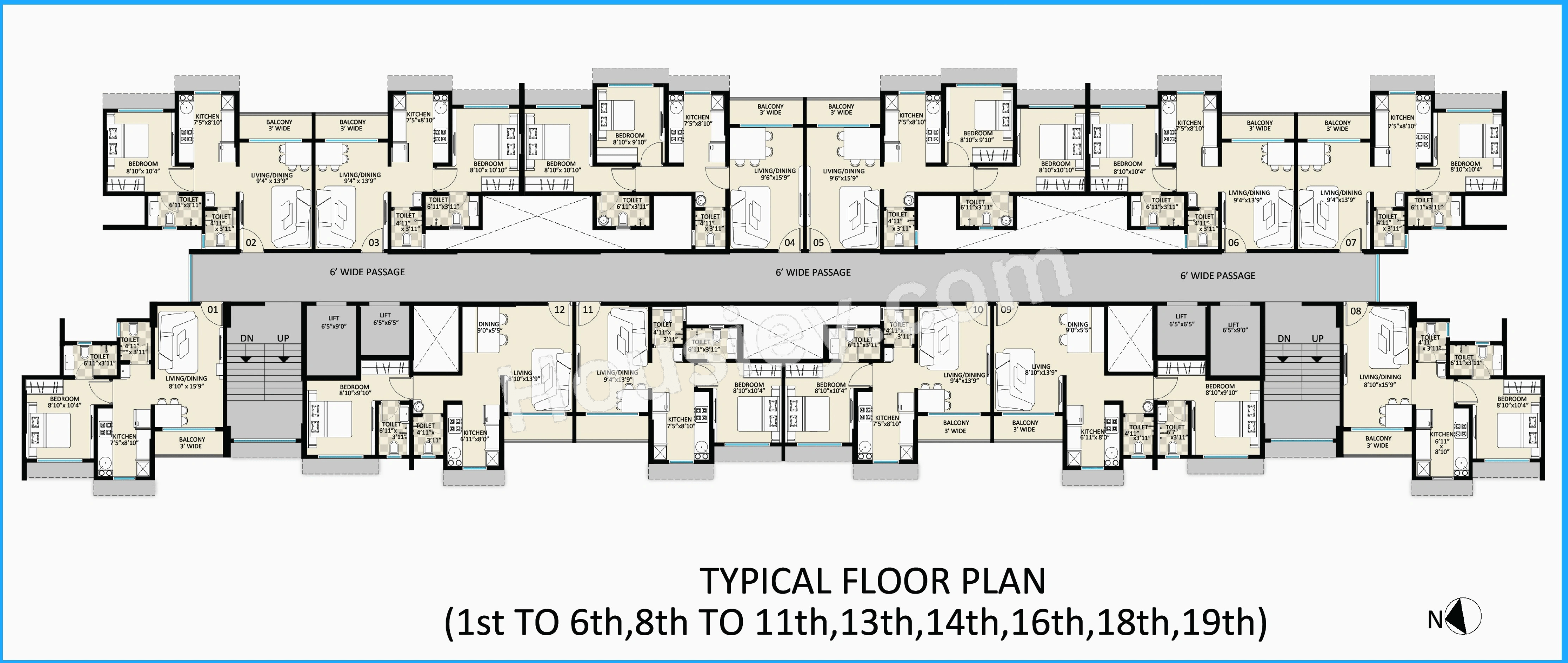 Jewel Vistaz Floor plan 2