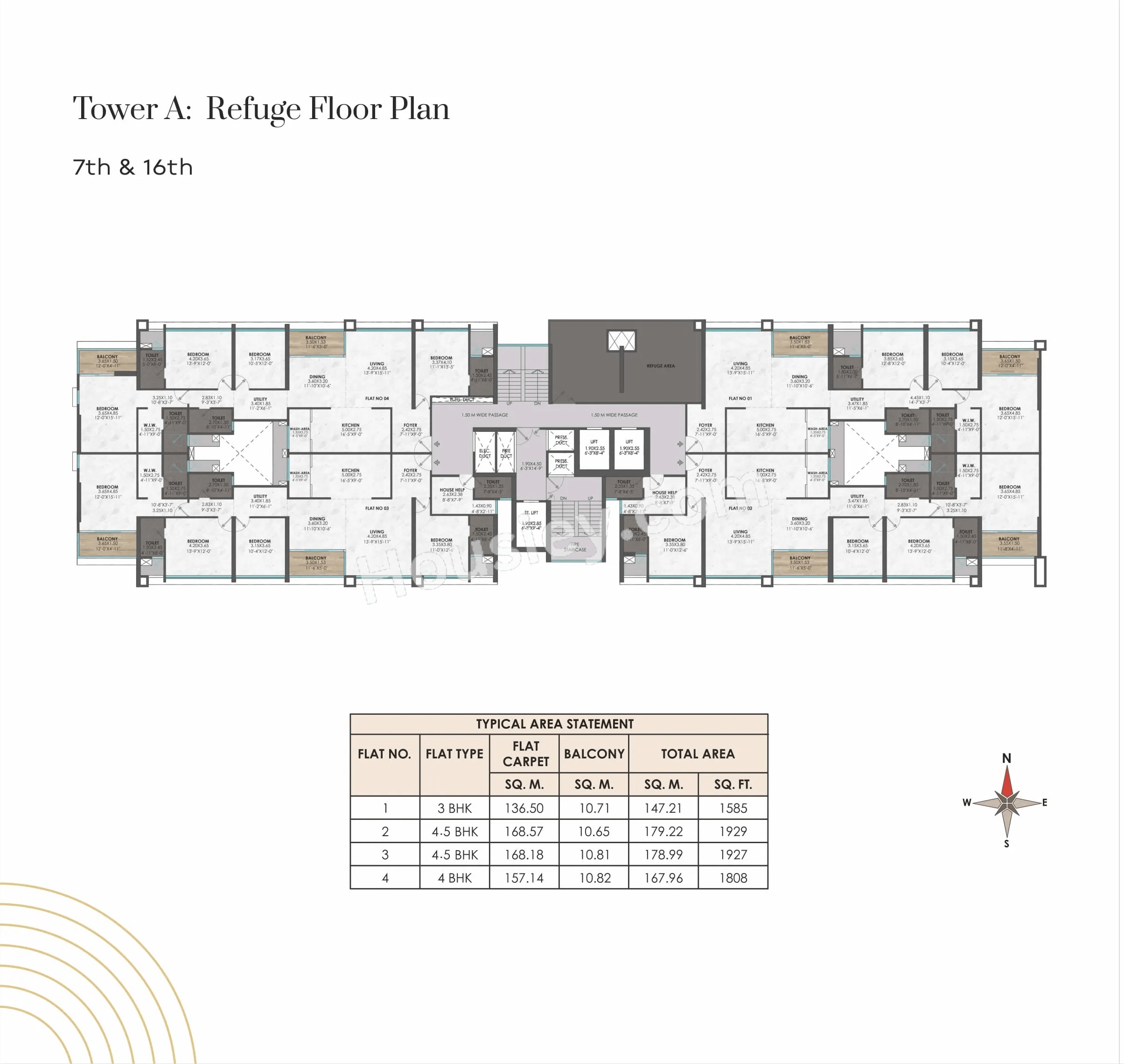 Jhamtani Ace Abundance Floor plan 1
