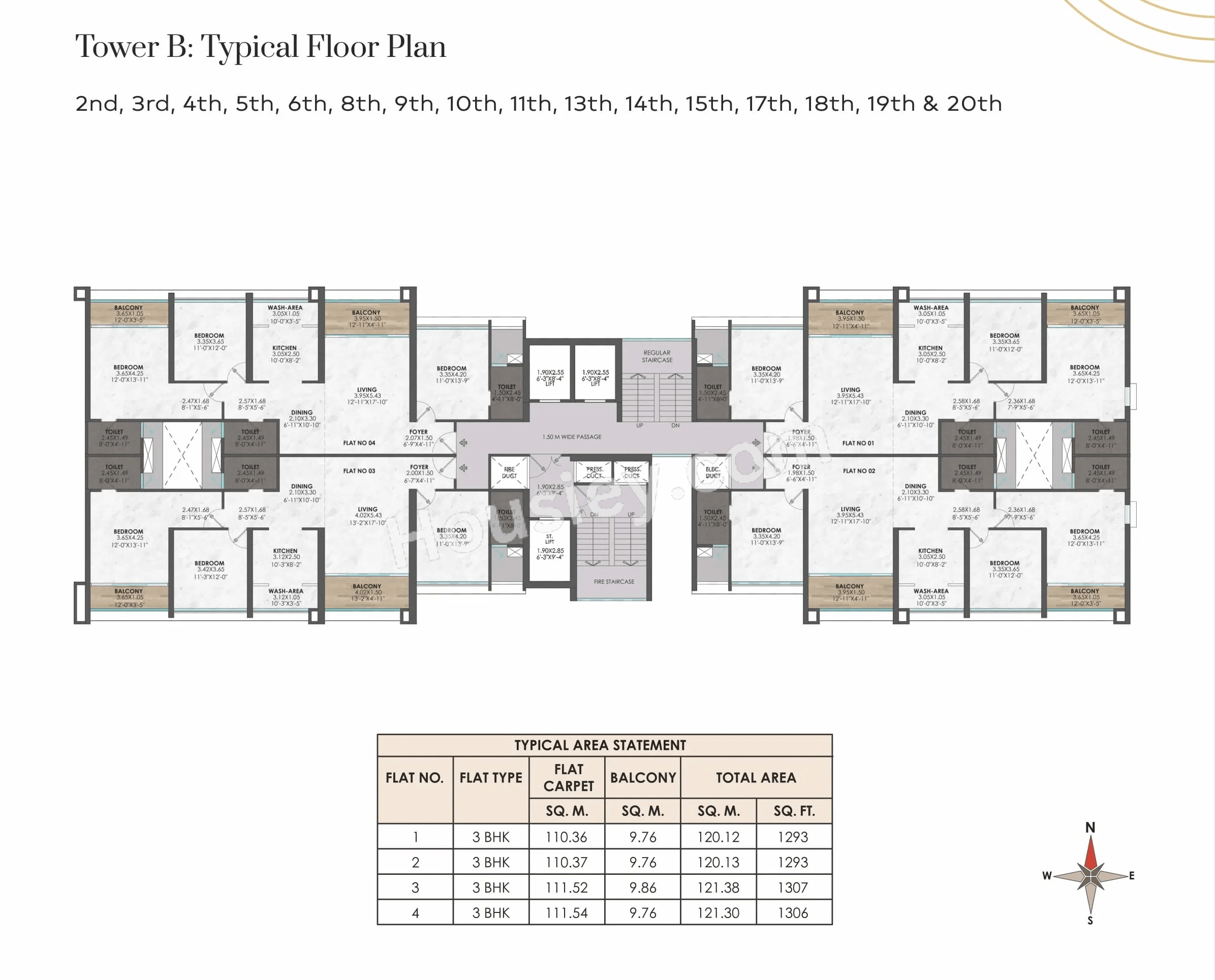 Jhamtani Ace Abundance Floor plan 4