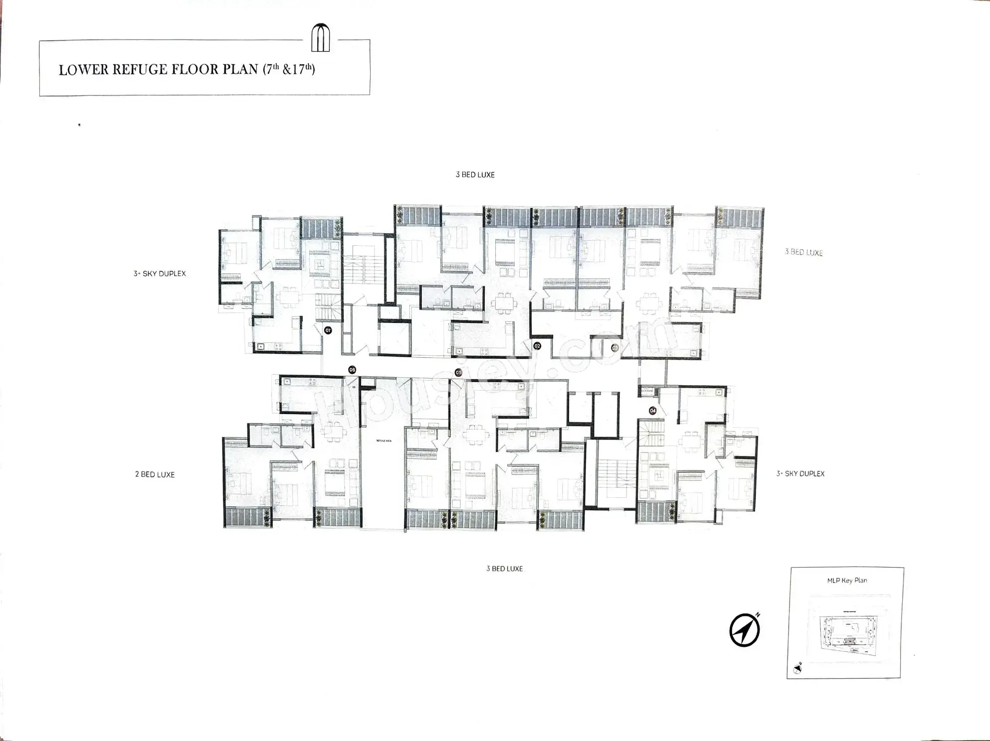 K Raheja Vistas Floor plan 1