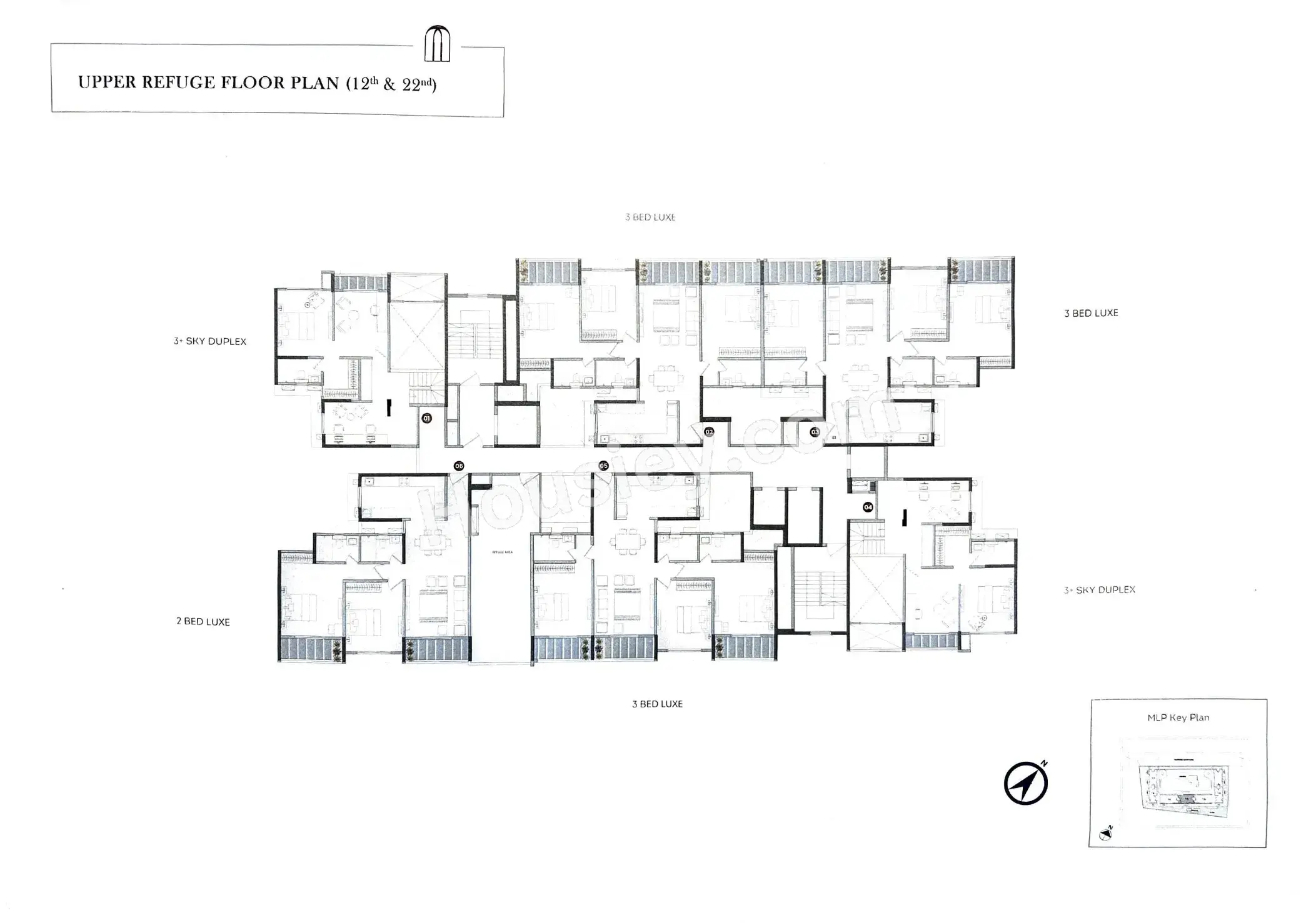 K Raheja Vistas Floor plan 2