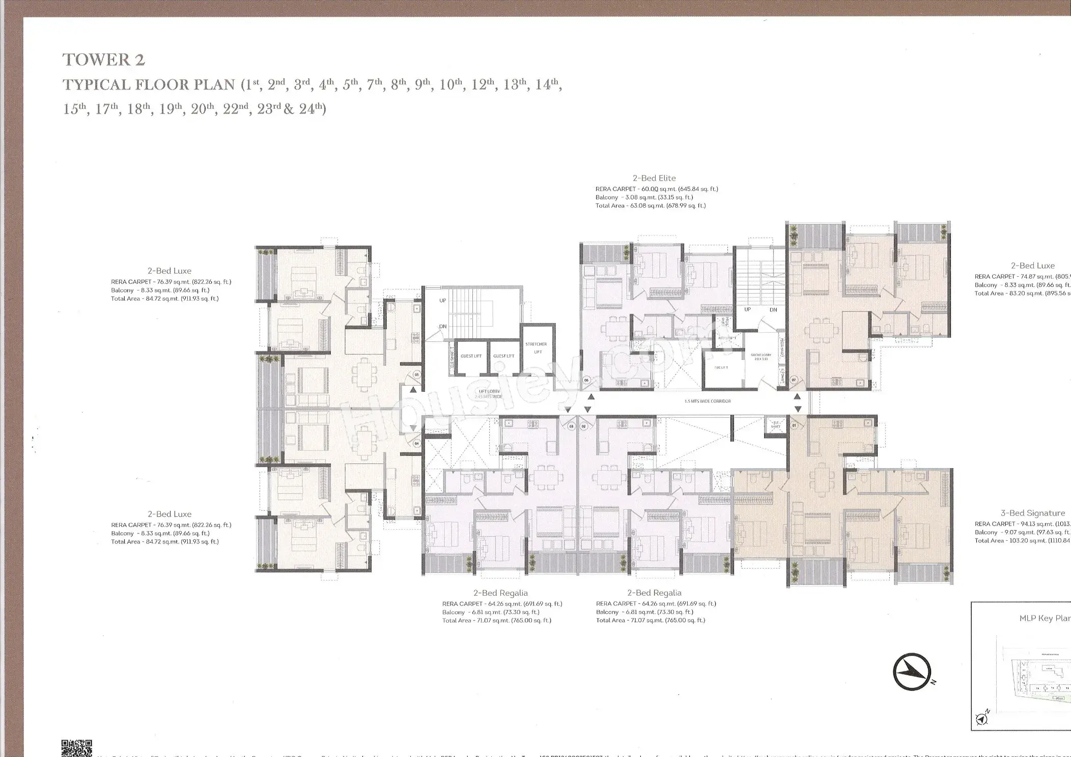K Raheja Vistas Floor plan 4