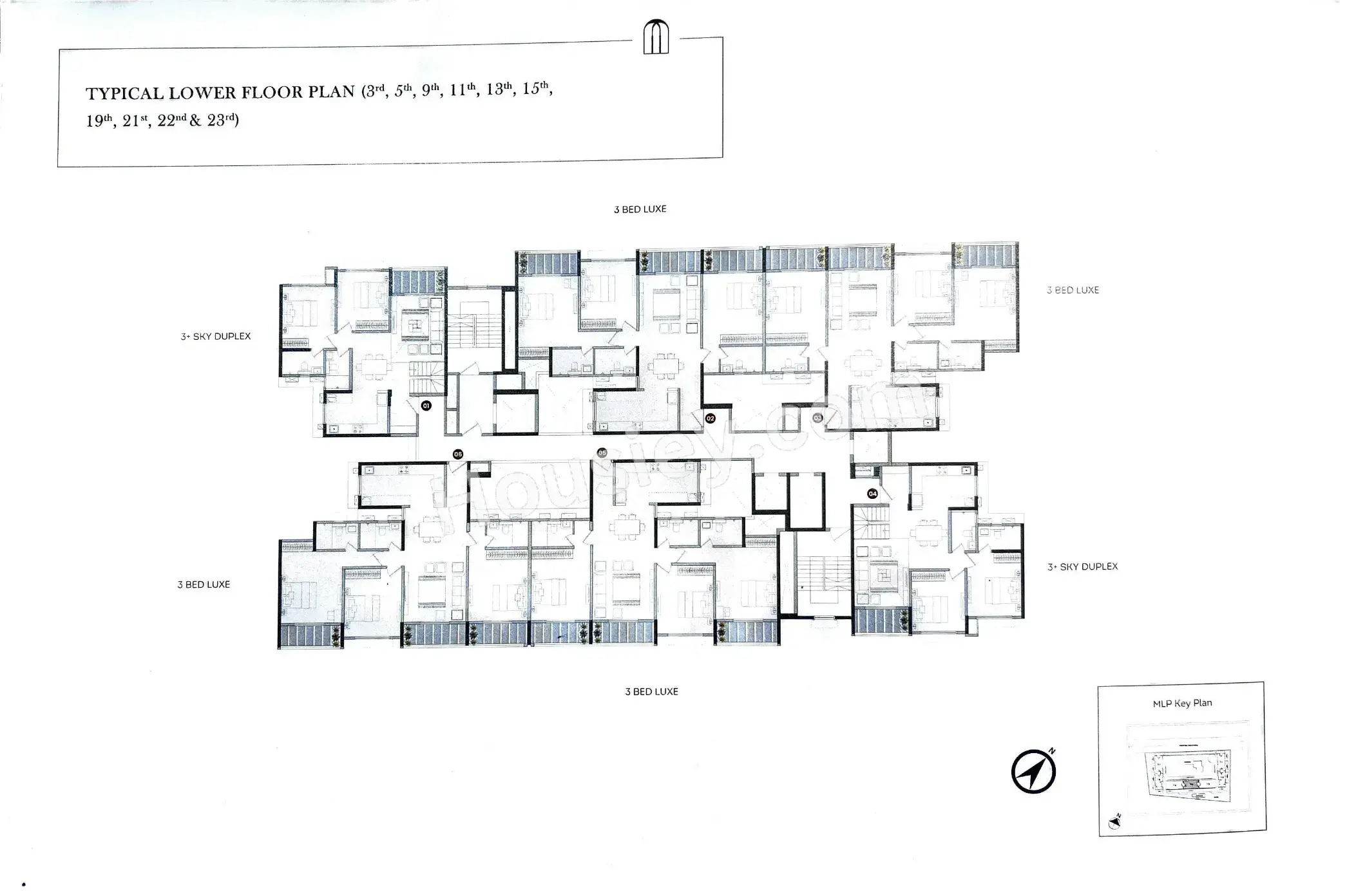 K Raheja Vistas Floor plan 5
