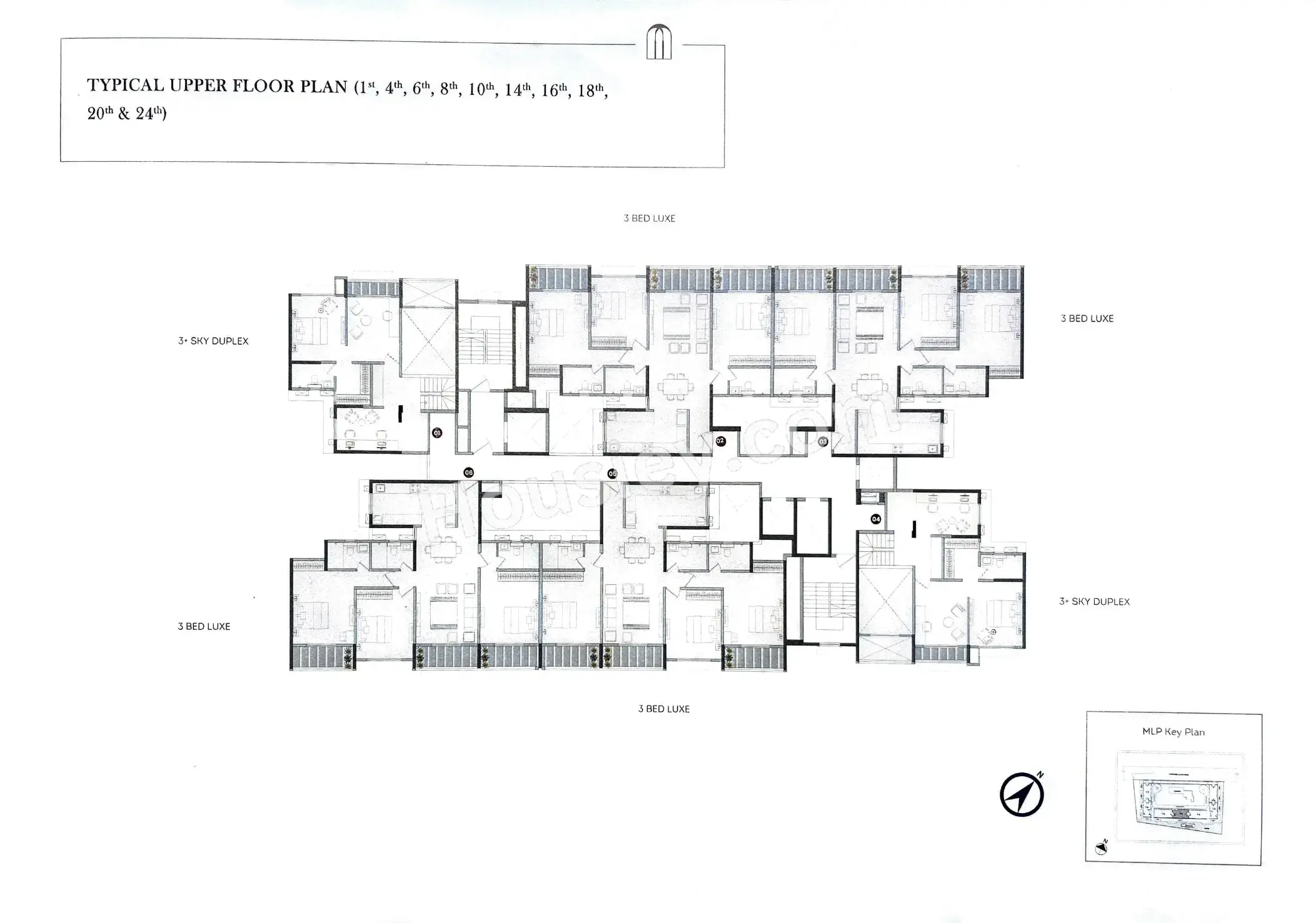 K Raheja Vistas Floor plan 6