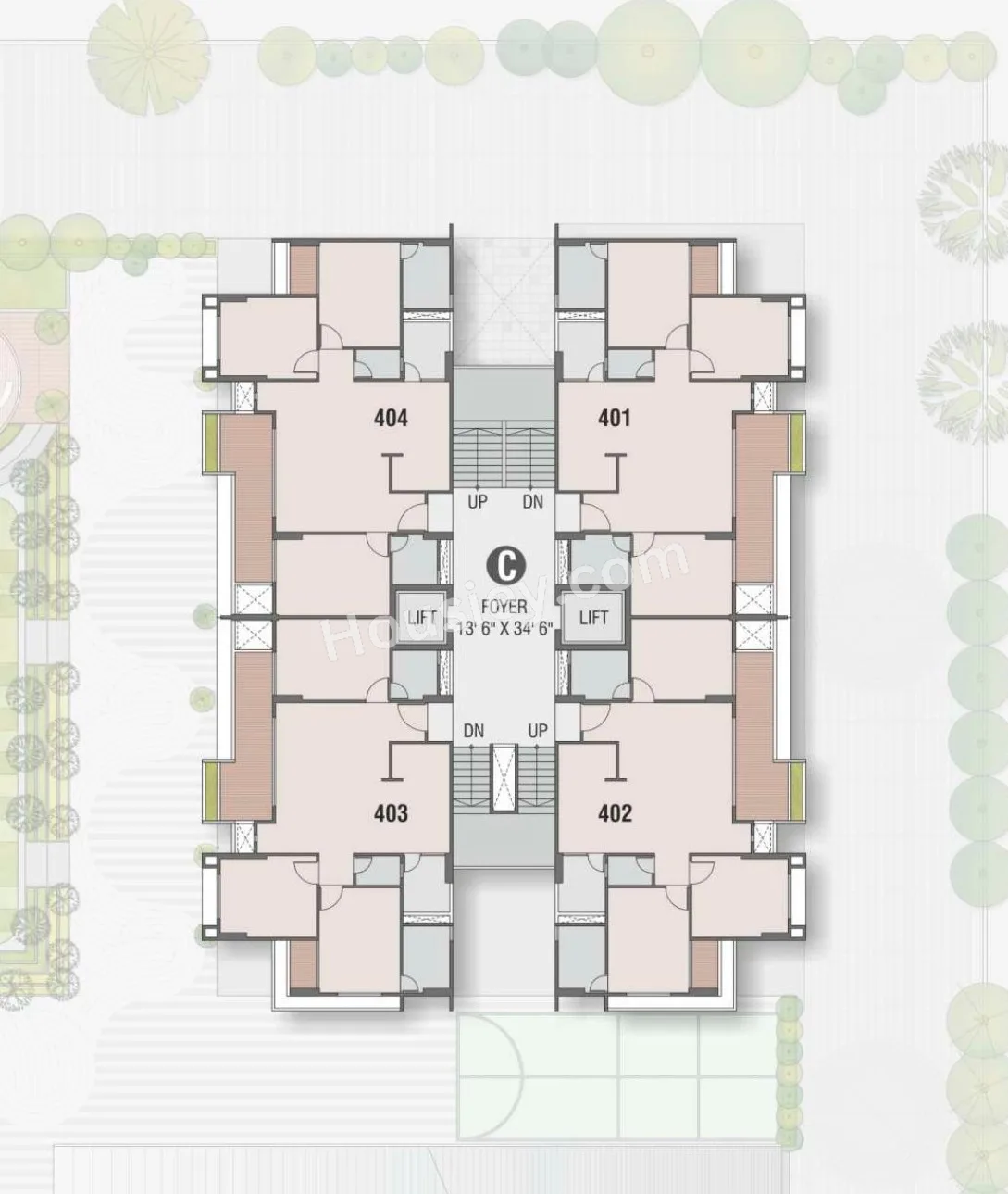 Kaavyaratna The Balcony Floor plan 2