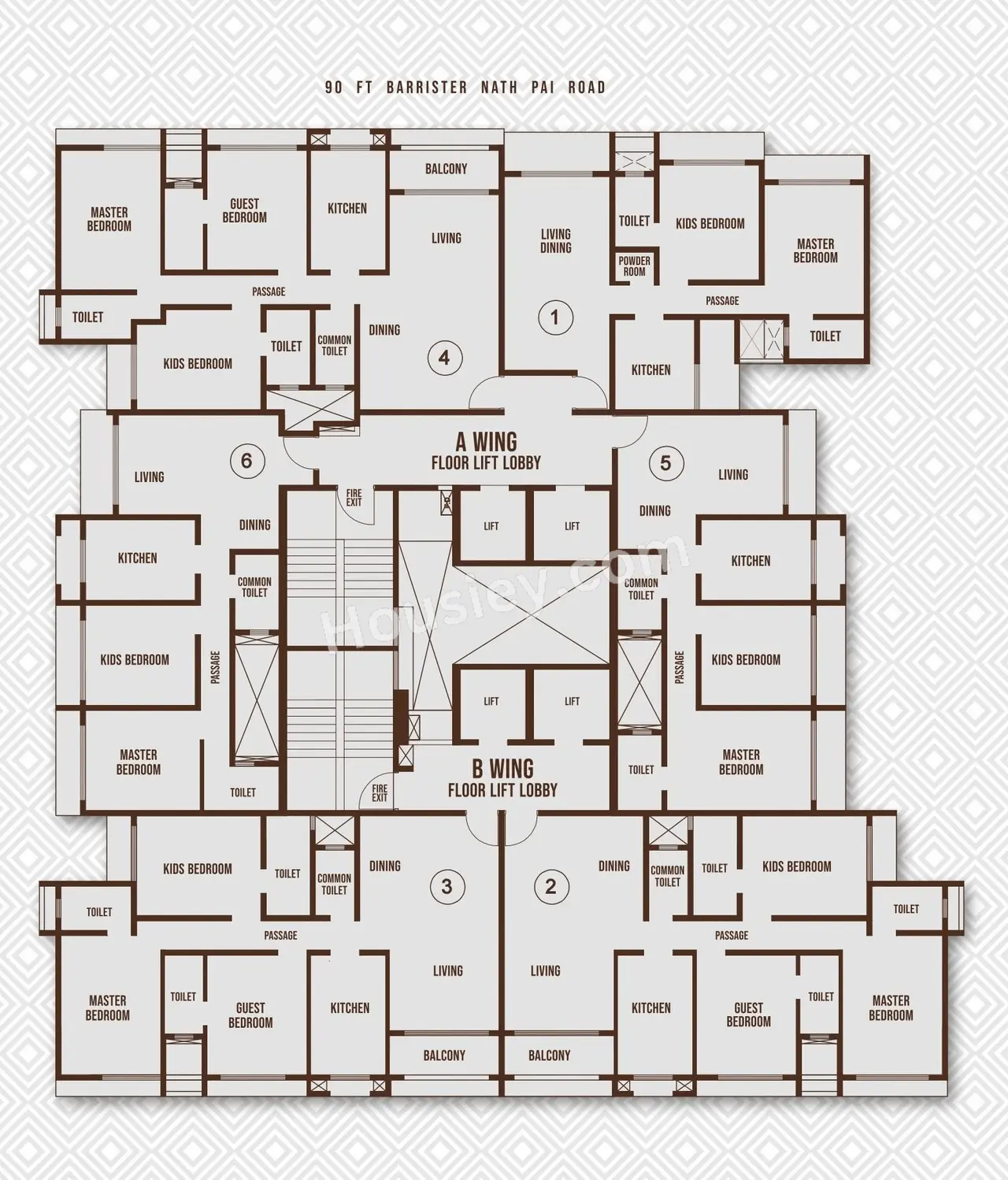 Kabra Embraze Floor Plan