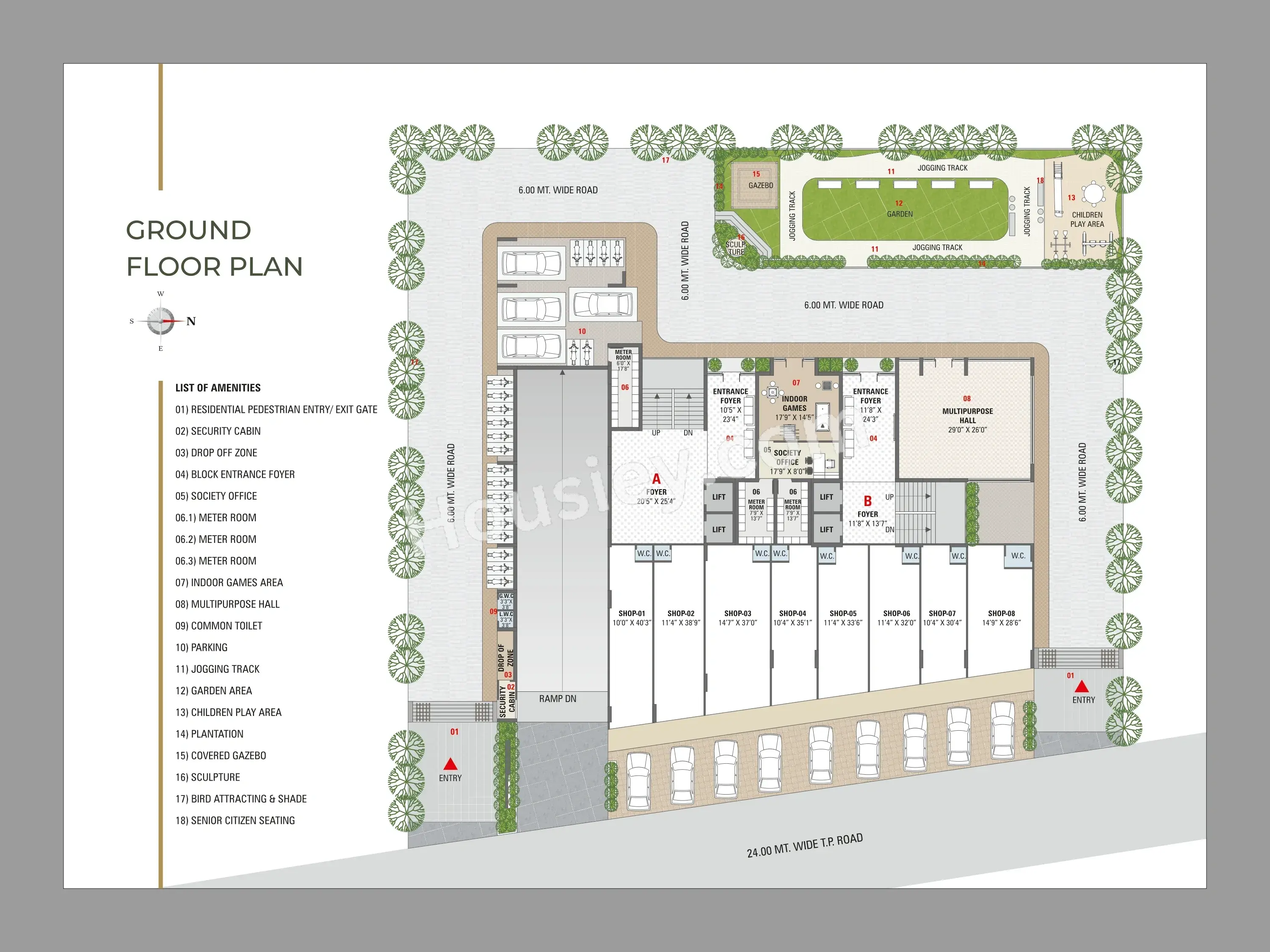 Kadamb Parisar Floor plan 2