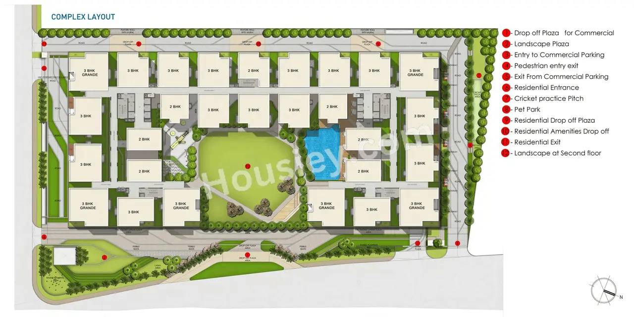 Kalpataru Avante Master Plan
