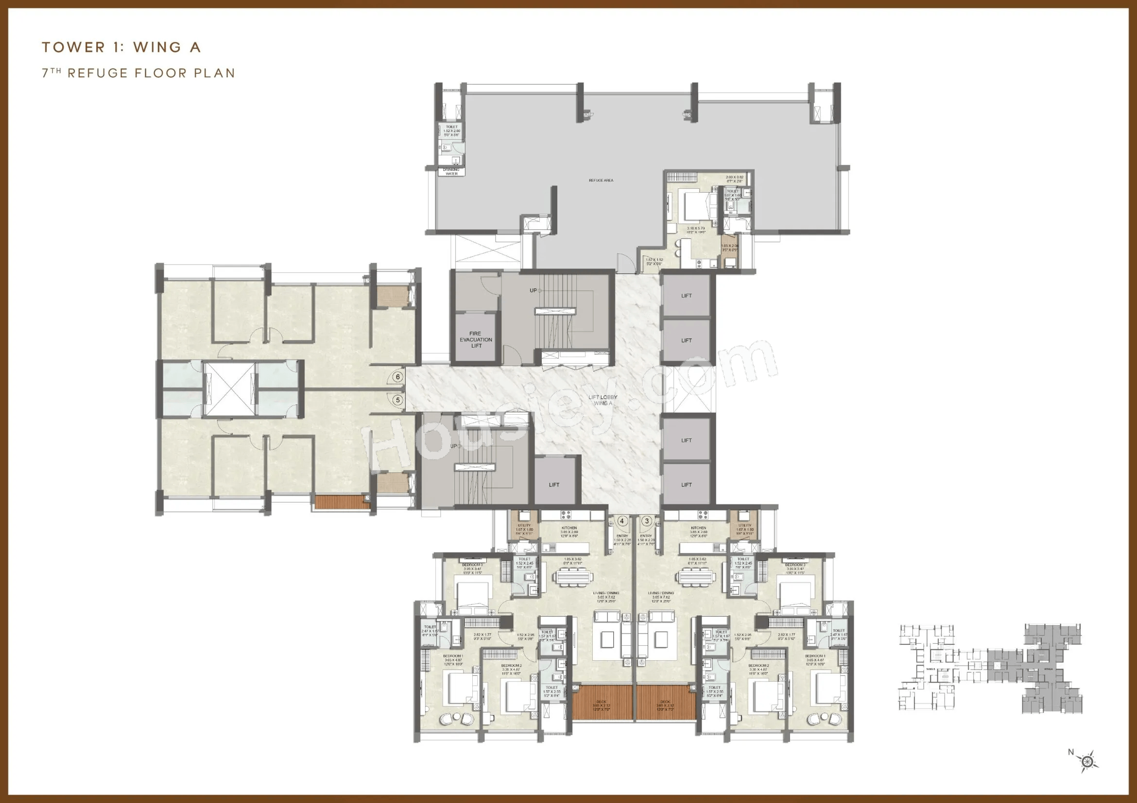 Kalpataru Lokhandwala Floor plan 3
