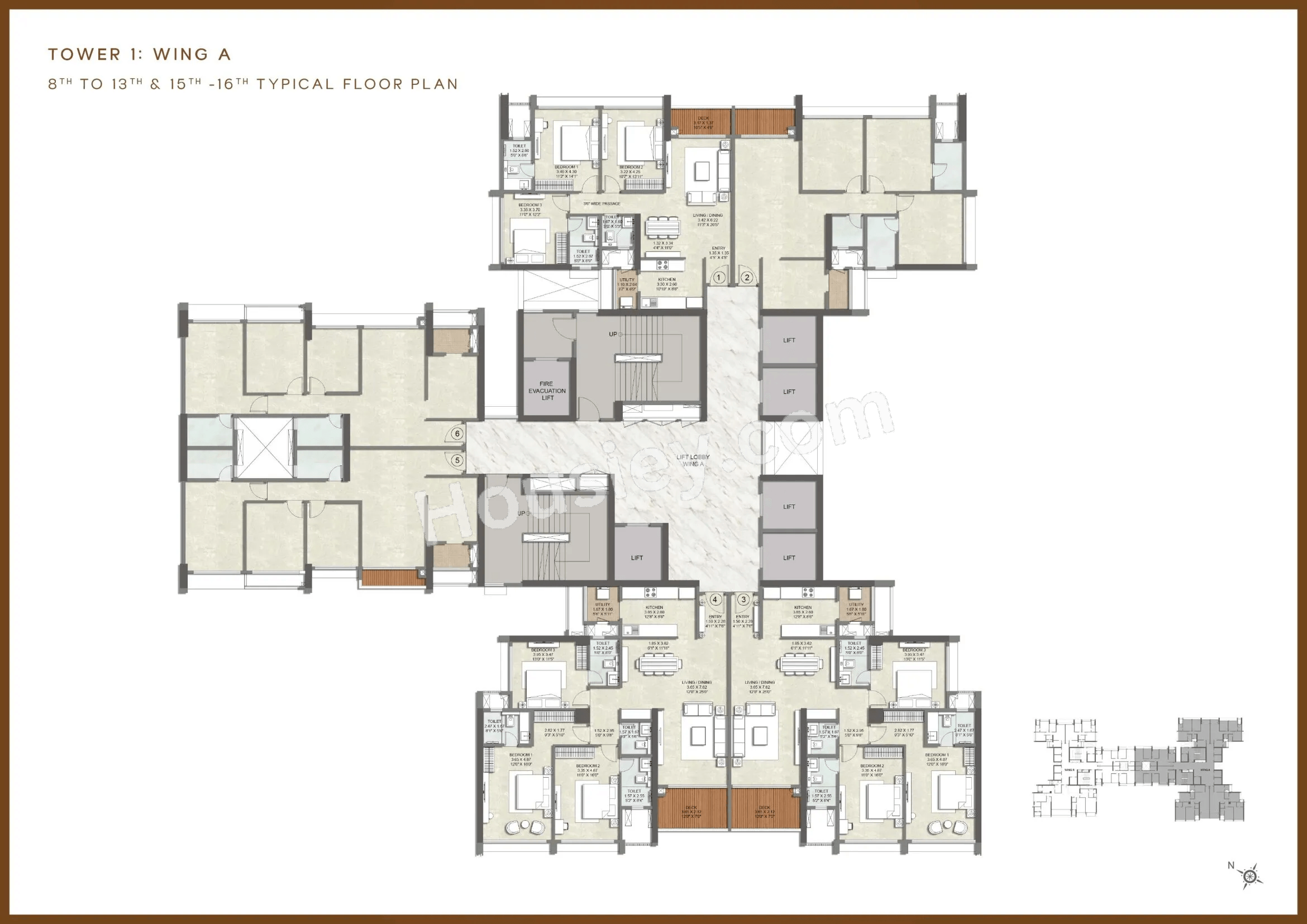 Kalpataru Lokhandwala Floor plan 6