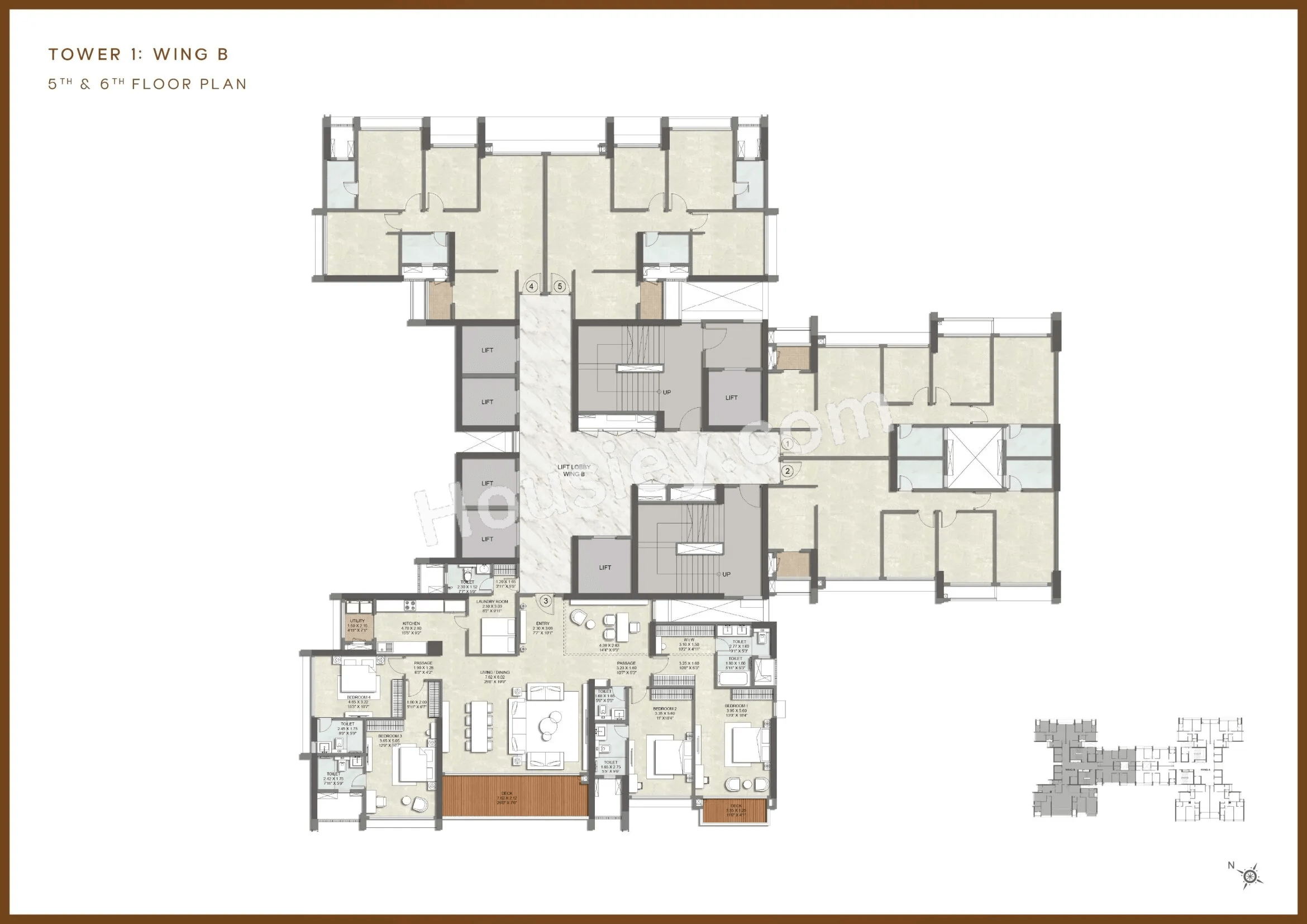 Kalpataru Lokhandwala Floor plan 7