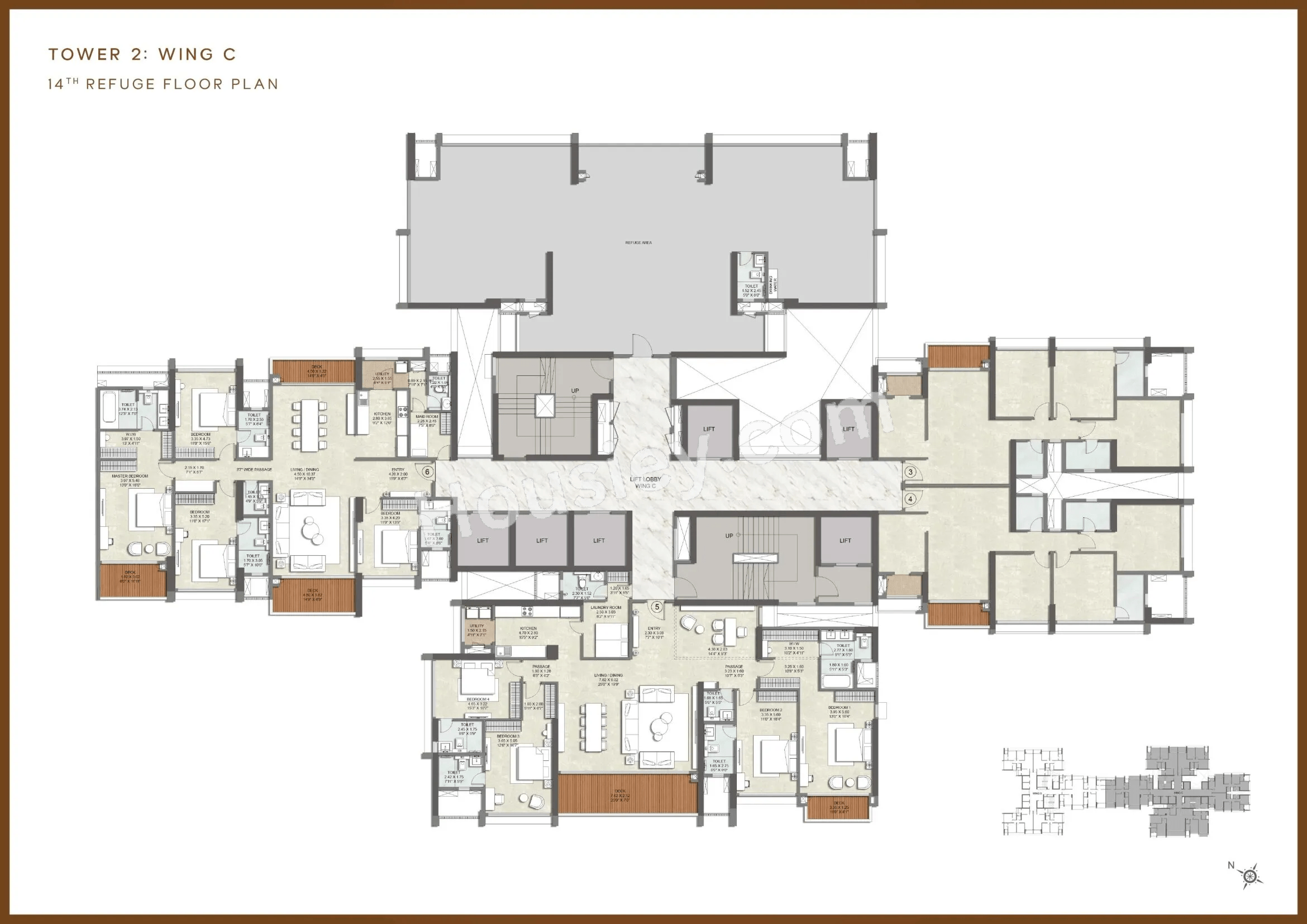 Kalpataru Lokhandwala Floor plan 12