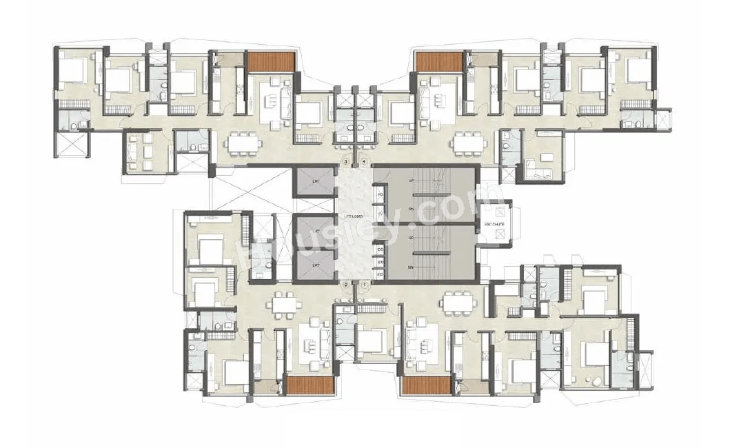 Kalpataru Magnus Floor plan 3