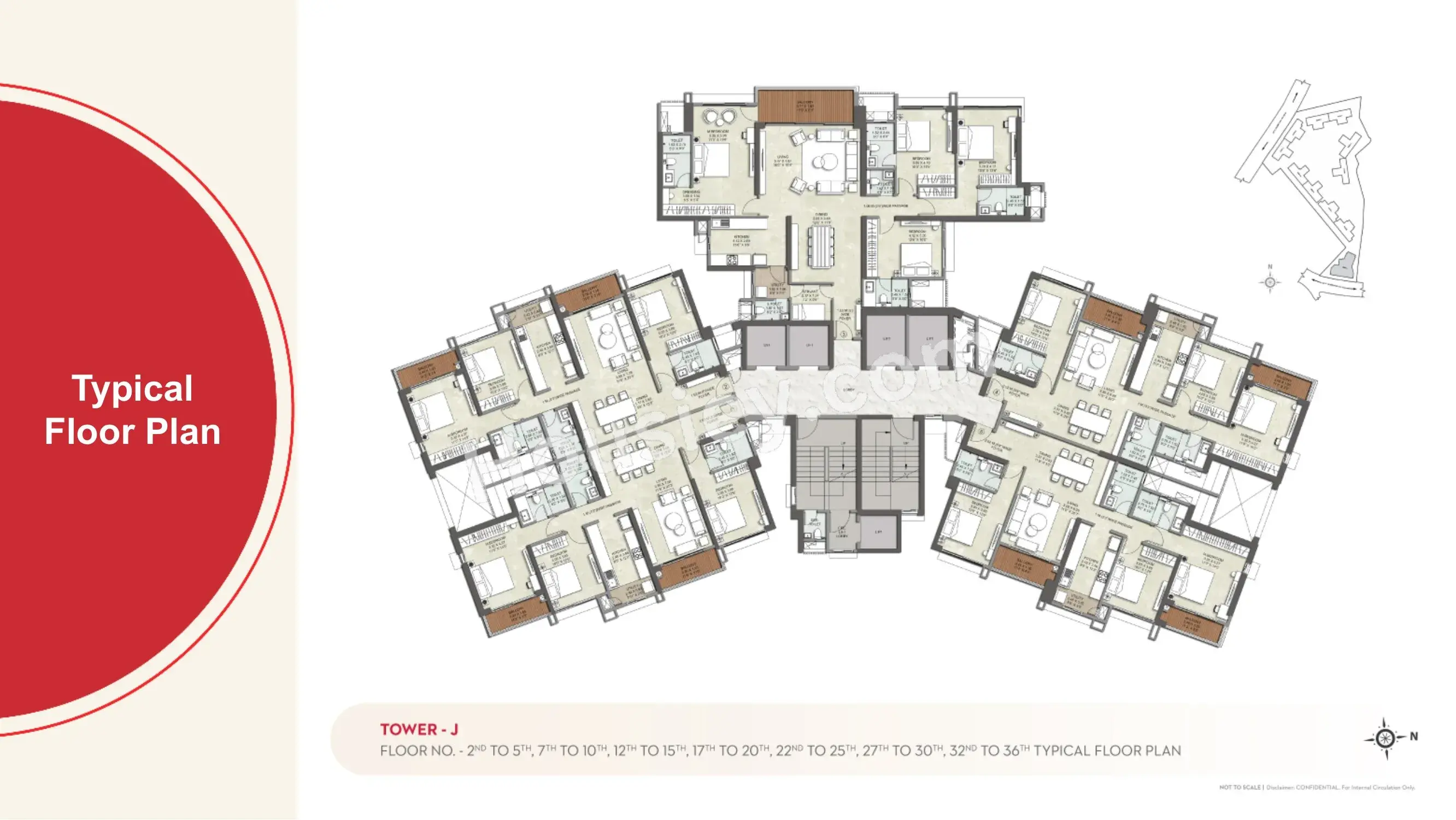 Kalpataru Srishti Namaah Floor plan 3
