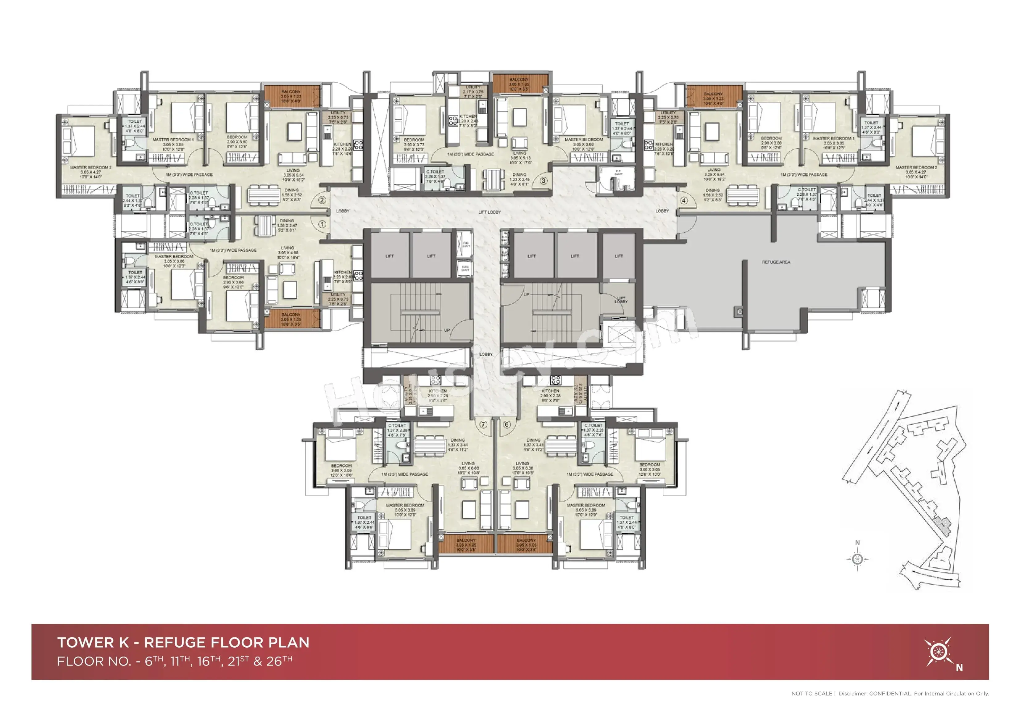Kalpataru Srishti Namaah Floor plan 4