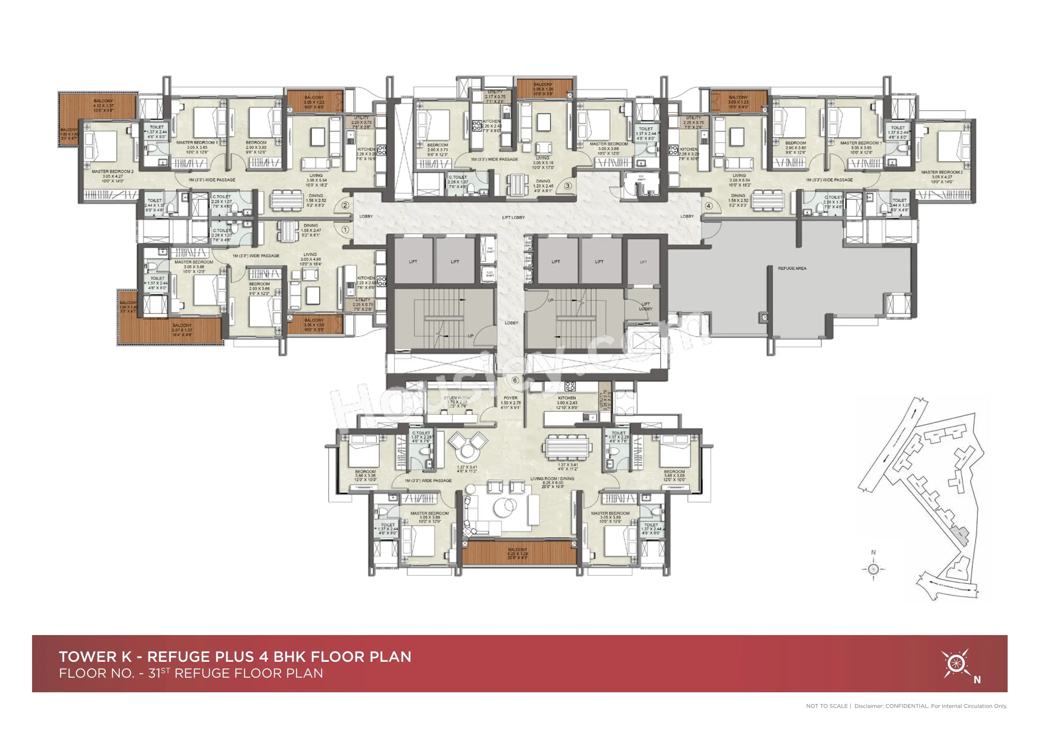 Kalpataru Srishti Namaah Floor plan 5