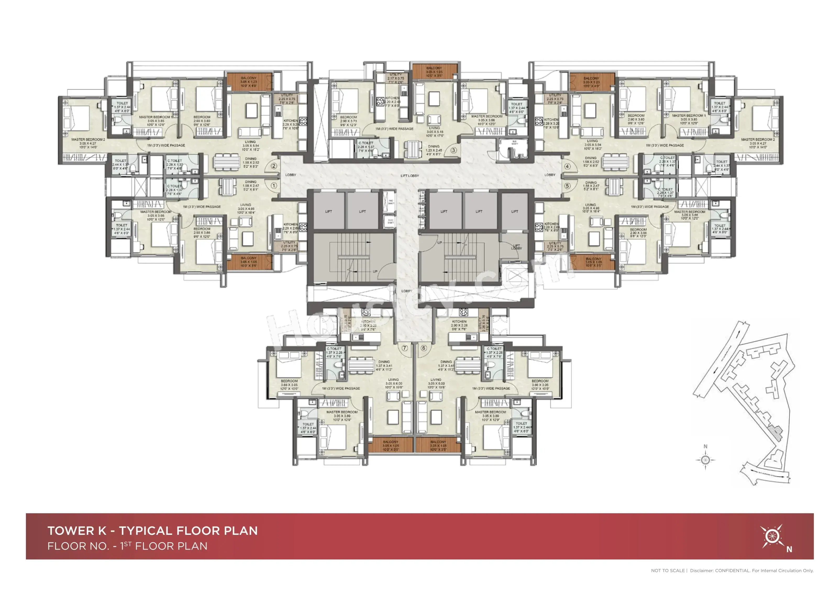Kalpataru Srishti Namaah Floor plan 6