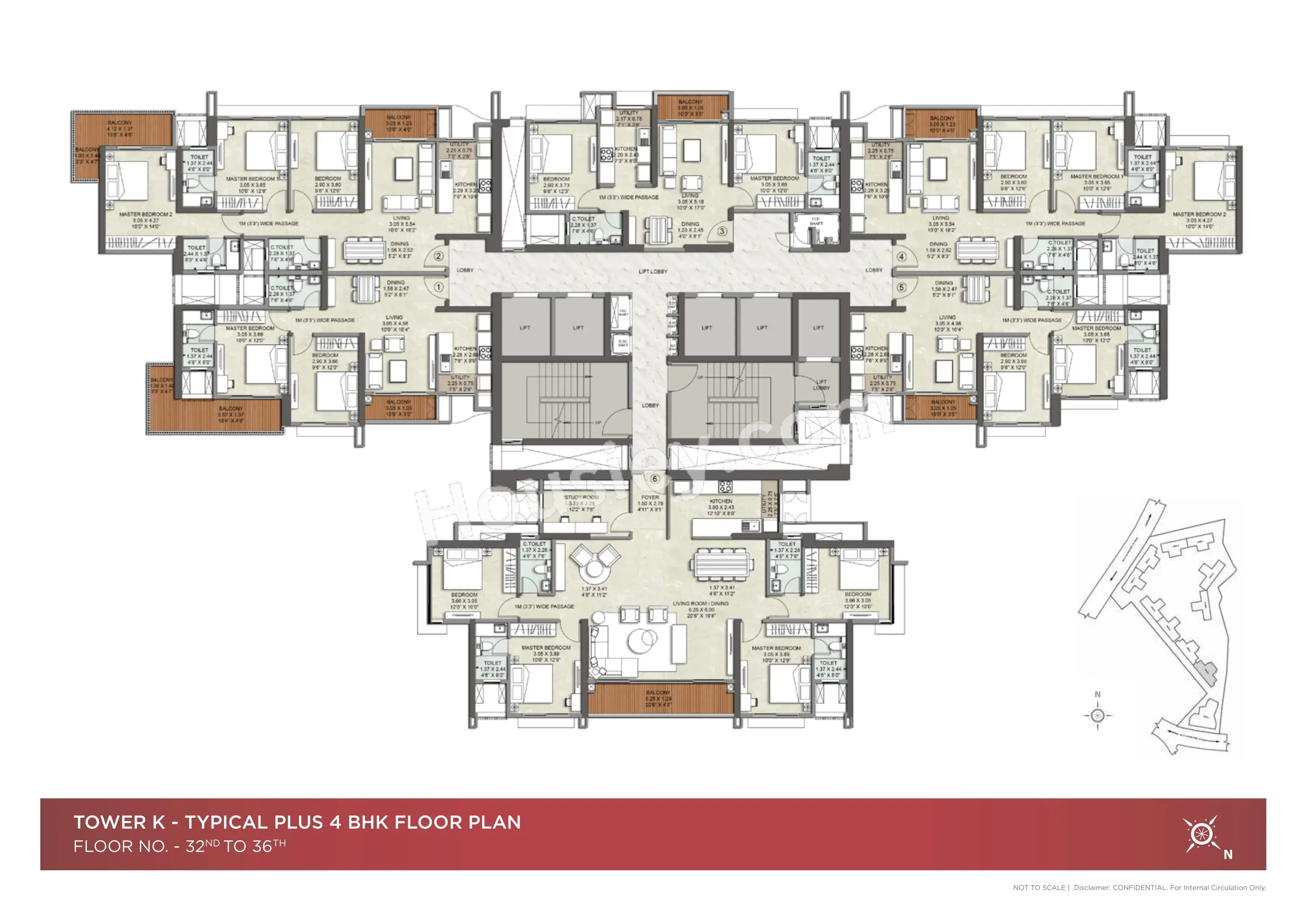 Kalpataru Srishti Namaah Floor plan 7