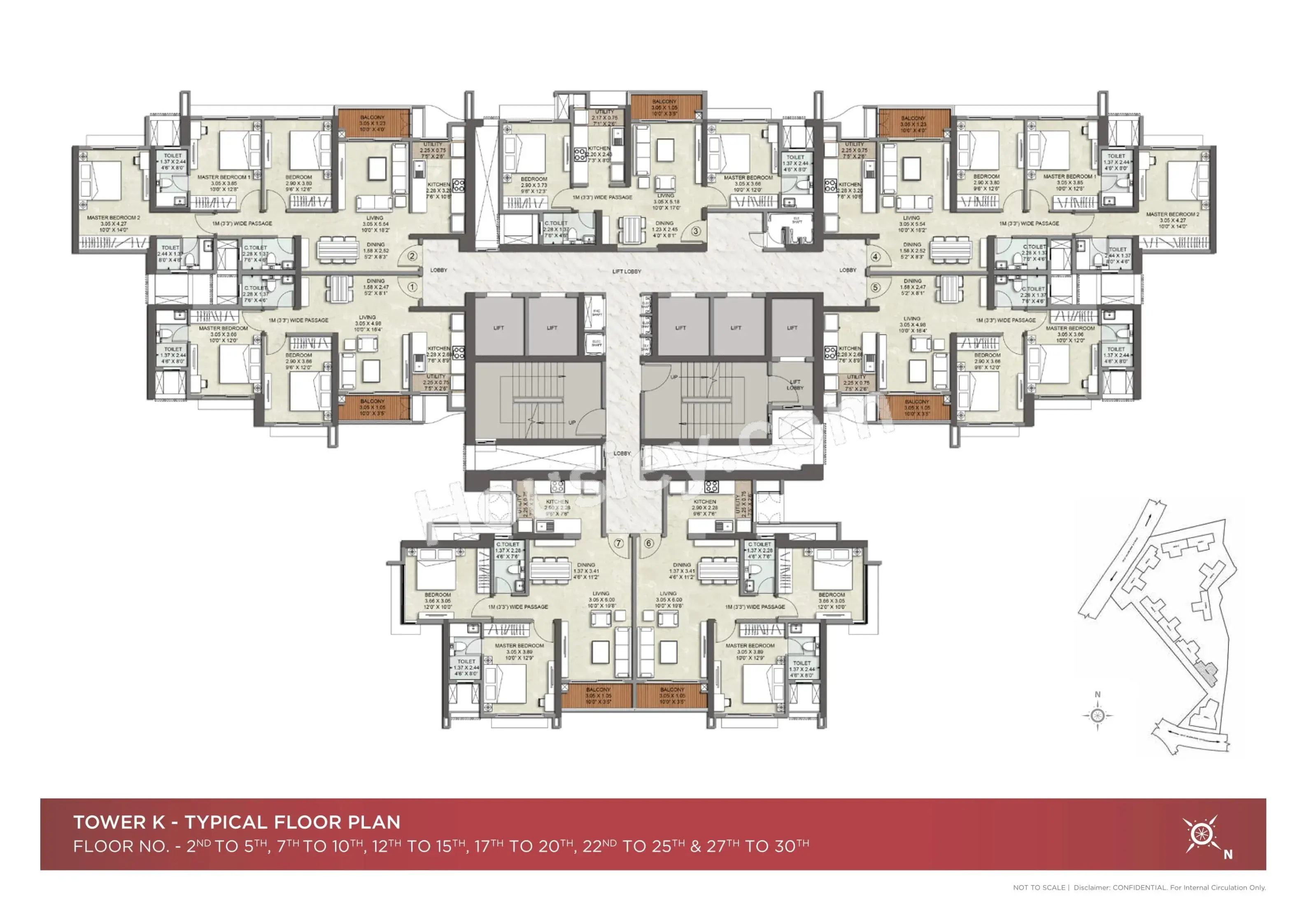 Kalpataru Srishti Namaah Floor plan 8