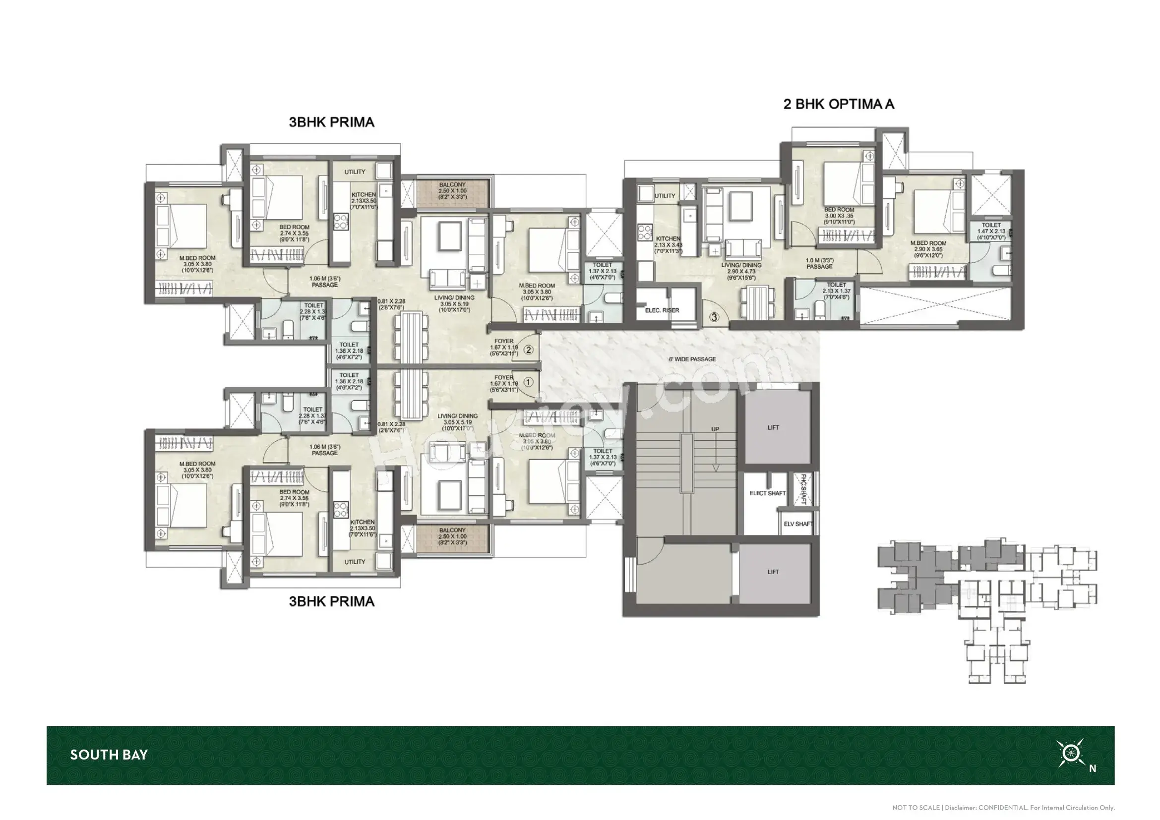 Kalpataru Srishti Namaah Floor plan 11