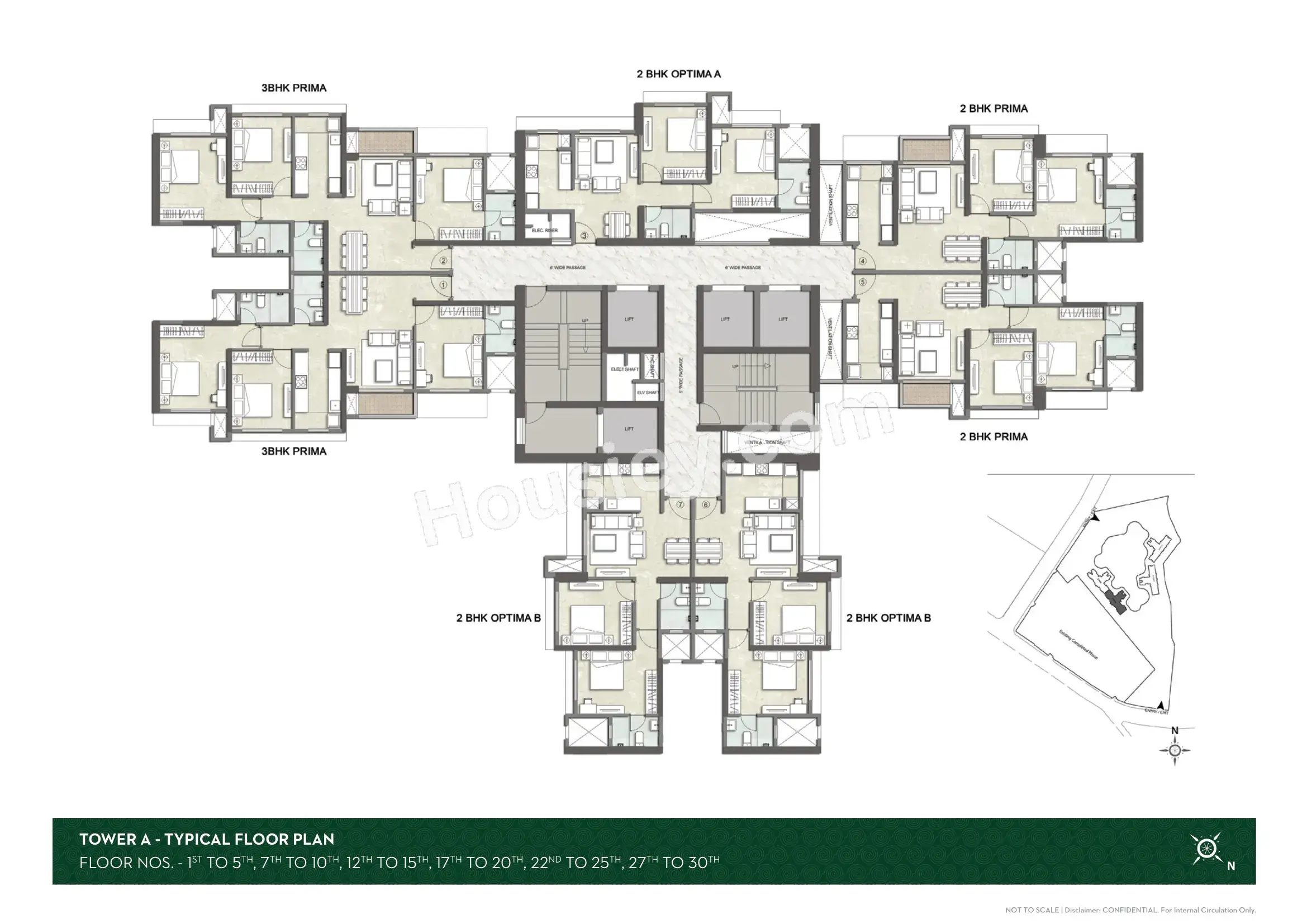 Kalpataru Srishti Namaah Floor plan 12